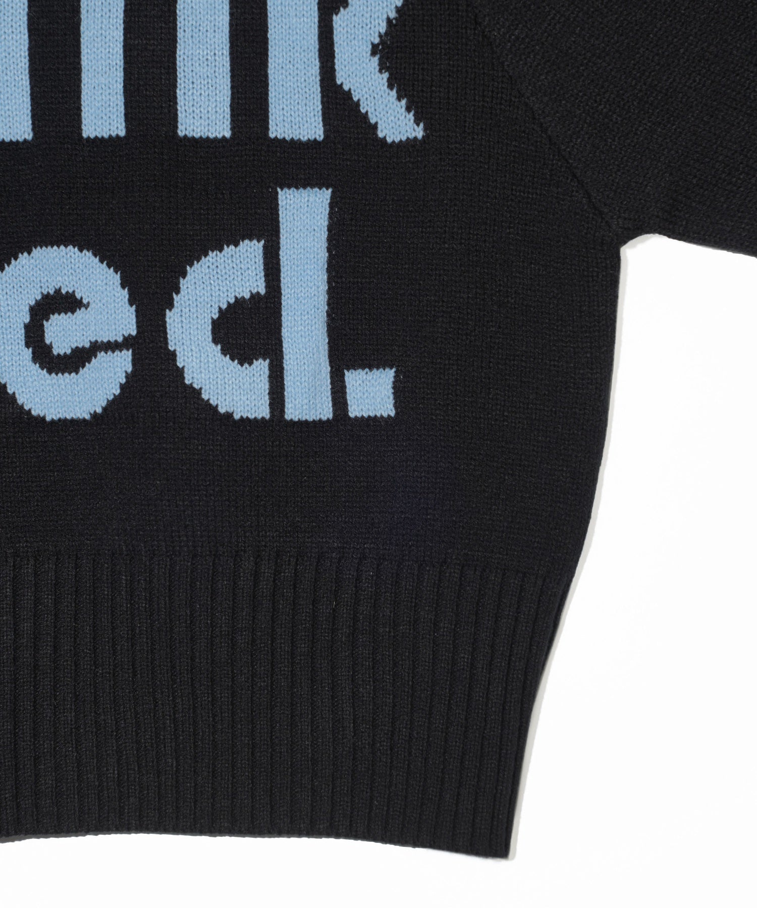 MILKFED LOGO KNIT TOP