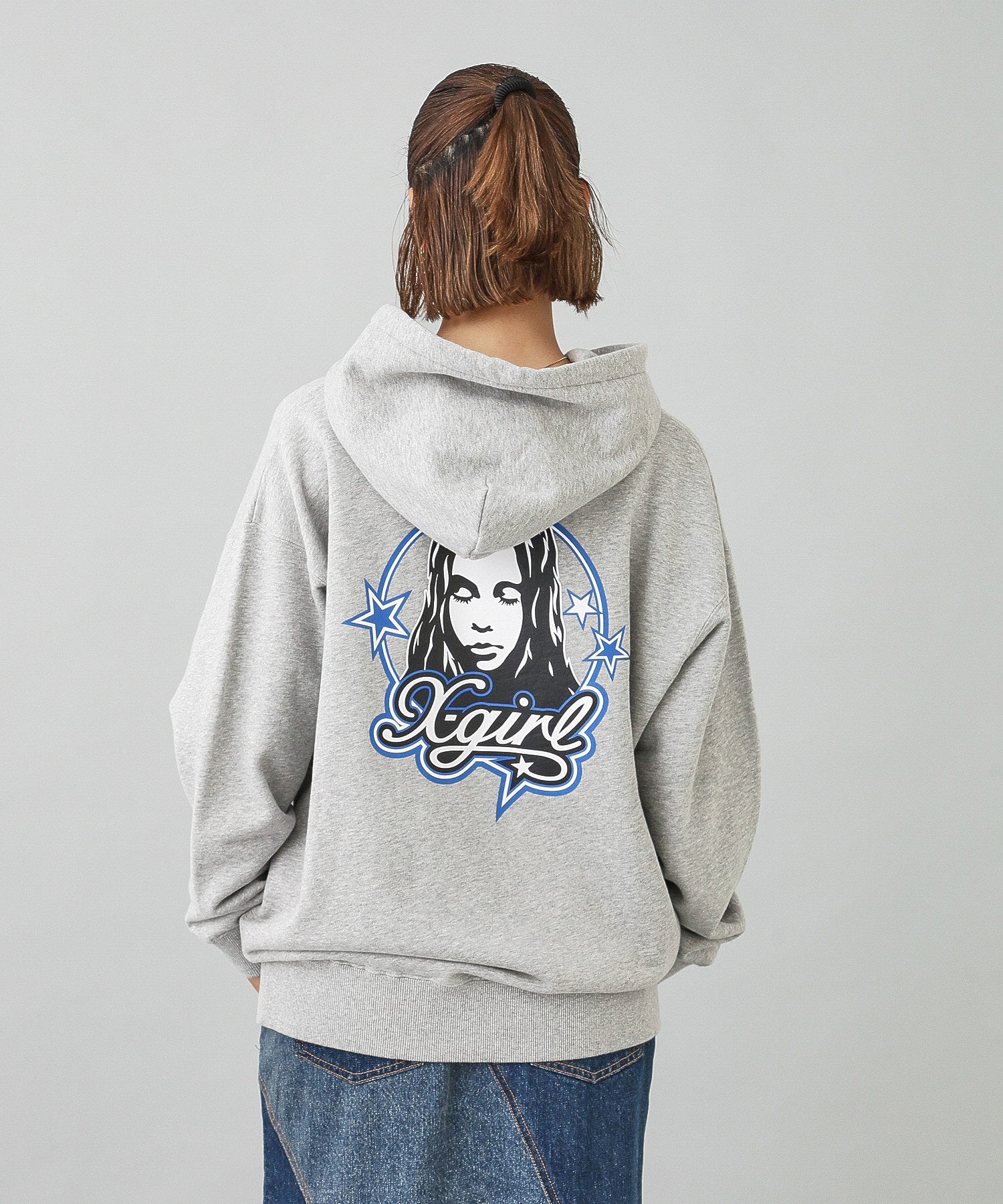 FACE AND STARS SWEAT HOODIE