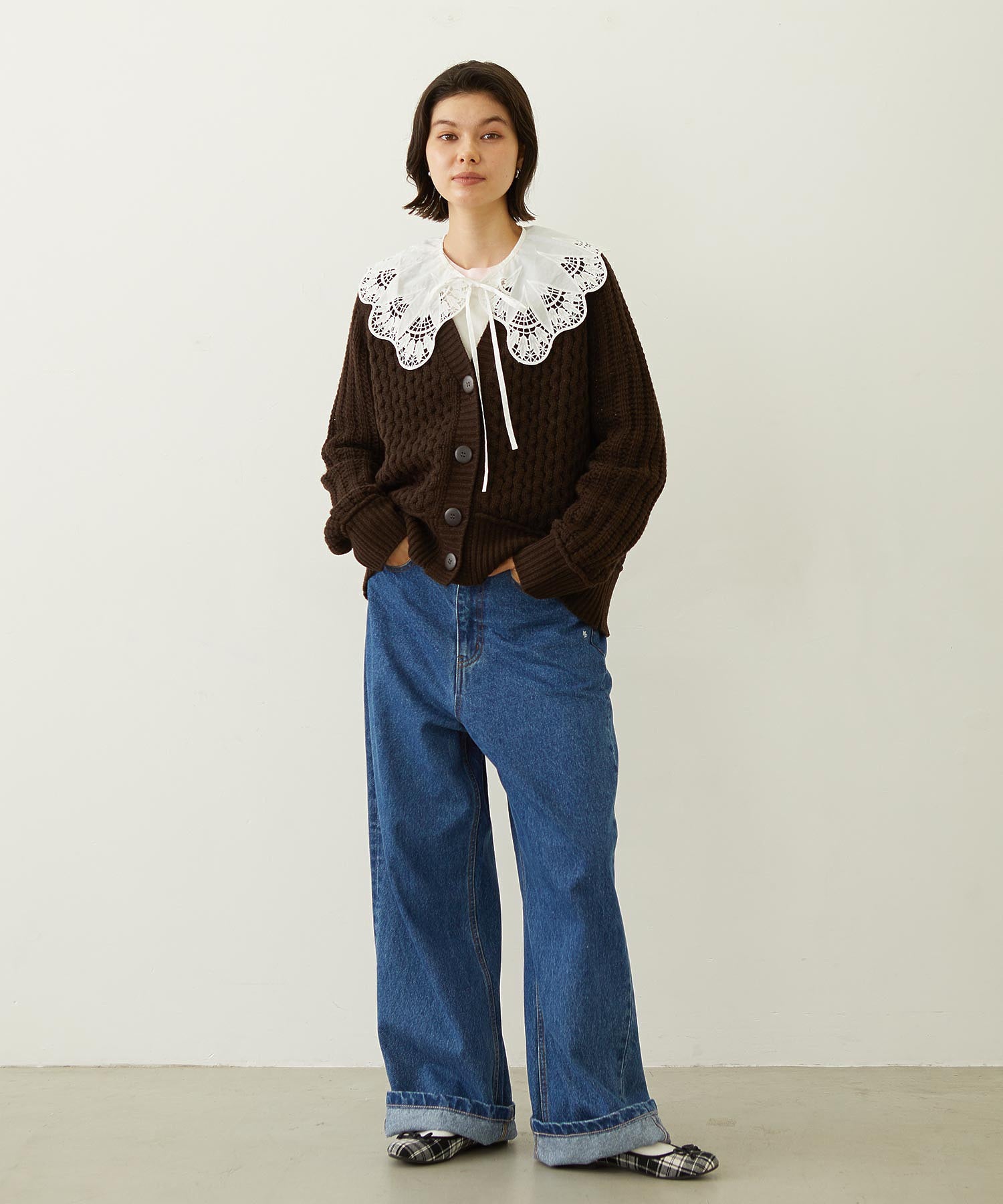 BOYFRIEND LOOSE DENIM PANTS