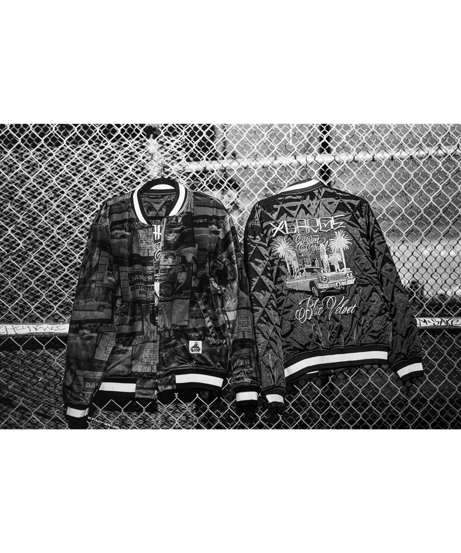 XLARGE×ESTEVAN ORIOL REVERSIBLE SOUVENIR JACKET