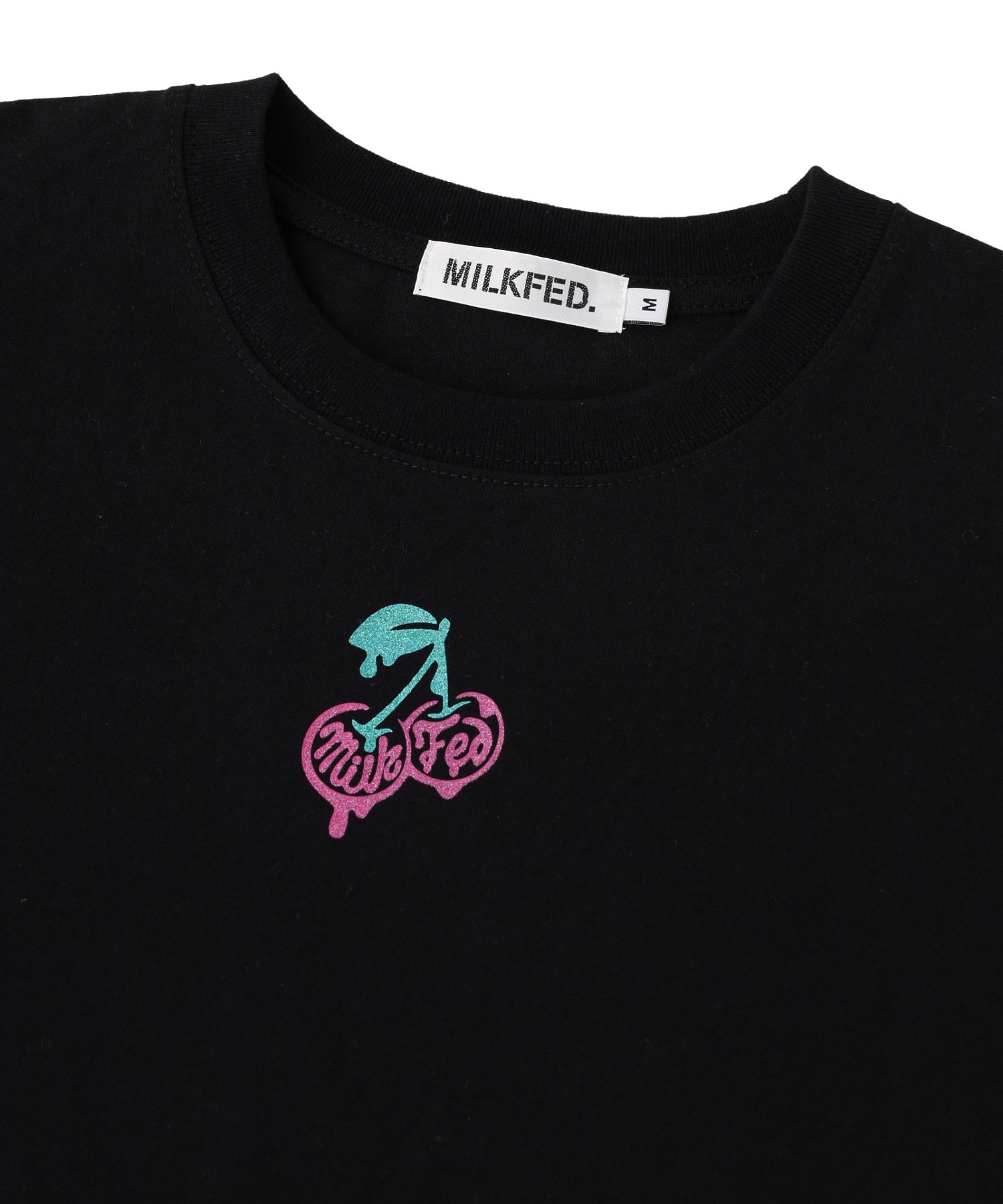 MINI MELTY GLITTER CHERRY COMPACT S/S TEE