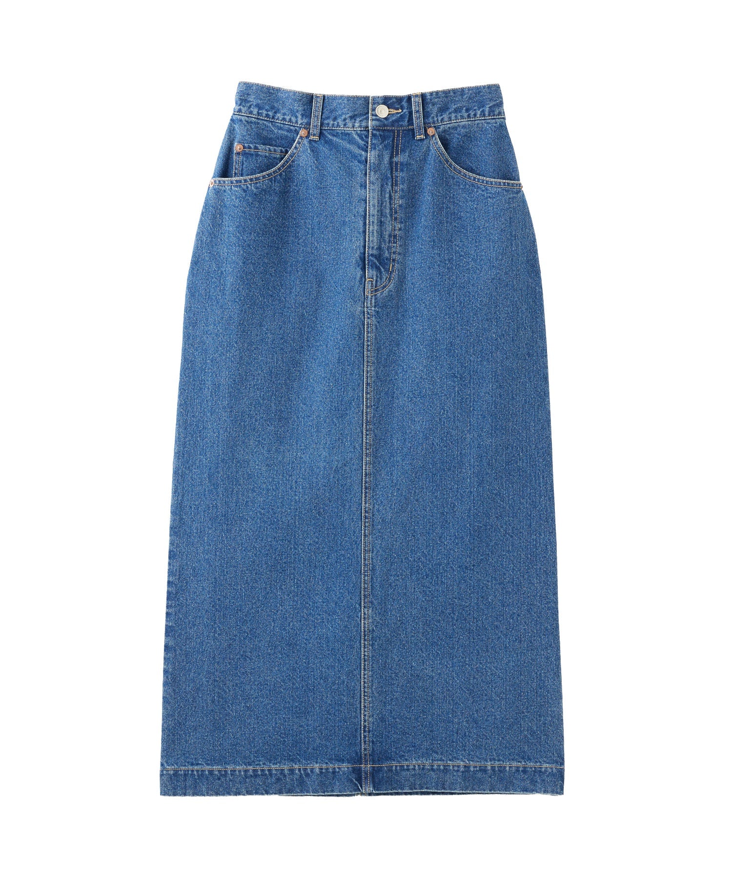 DENIM LONG SKIRT