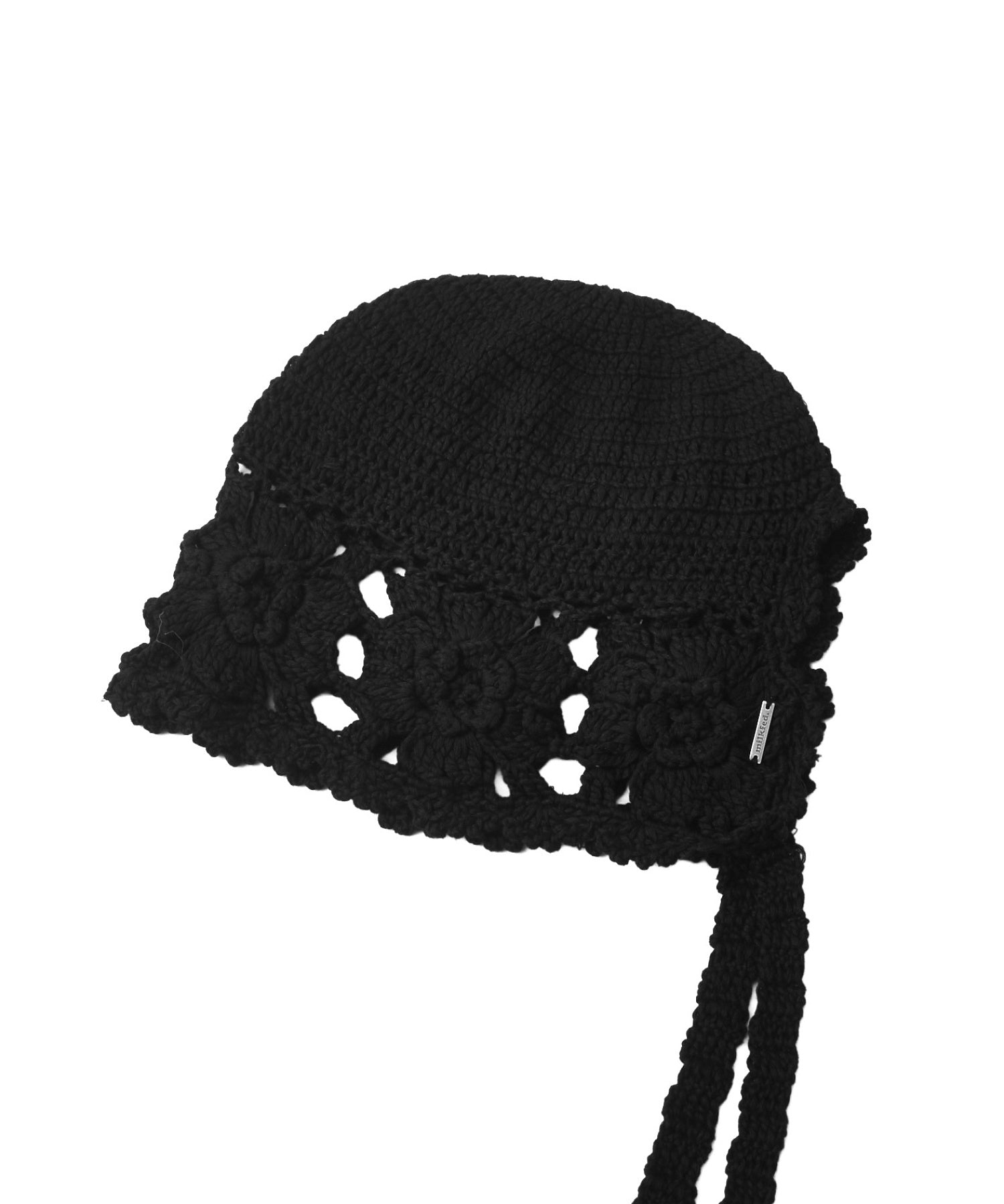 FLOWER KNIT BONNET