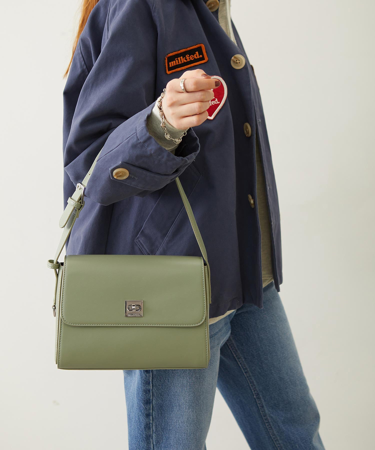 TRAPEZOID SHOULDER BAG