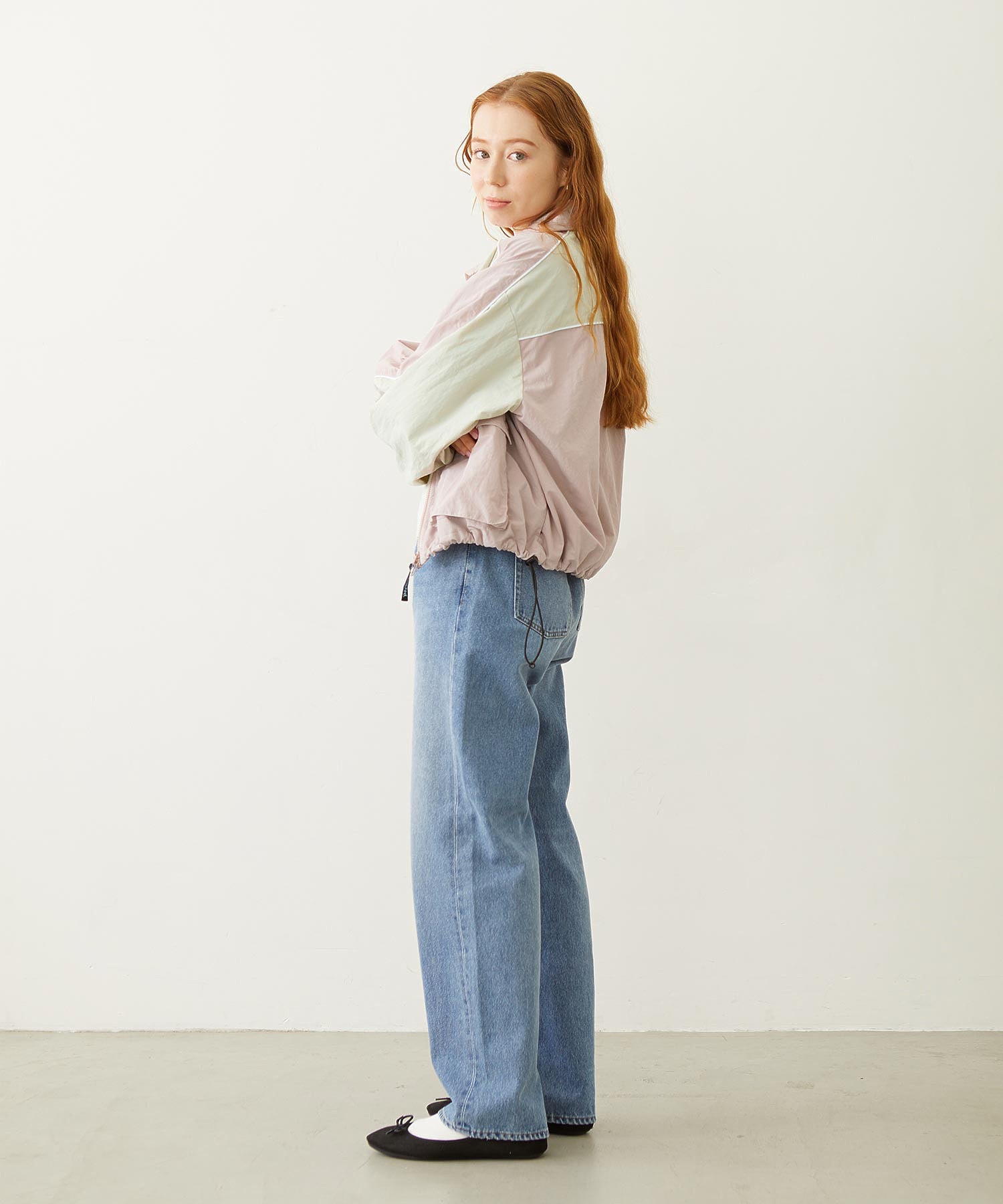 CUTOUT LOGO TRACK JACKET