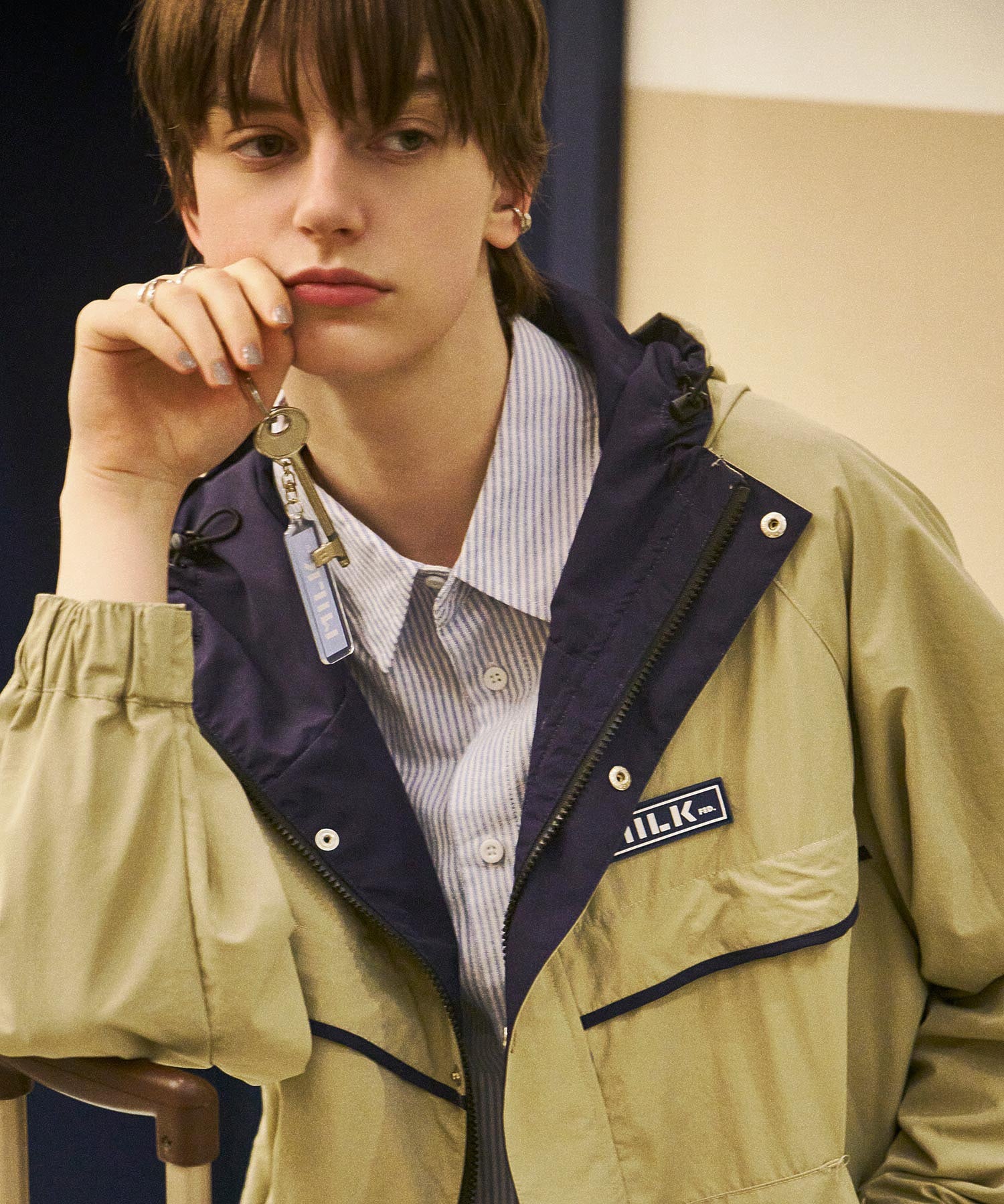 BAR LOGO MOUNTAIN JACKET