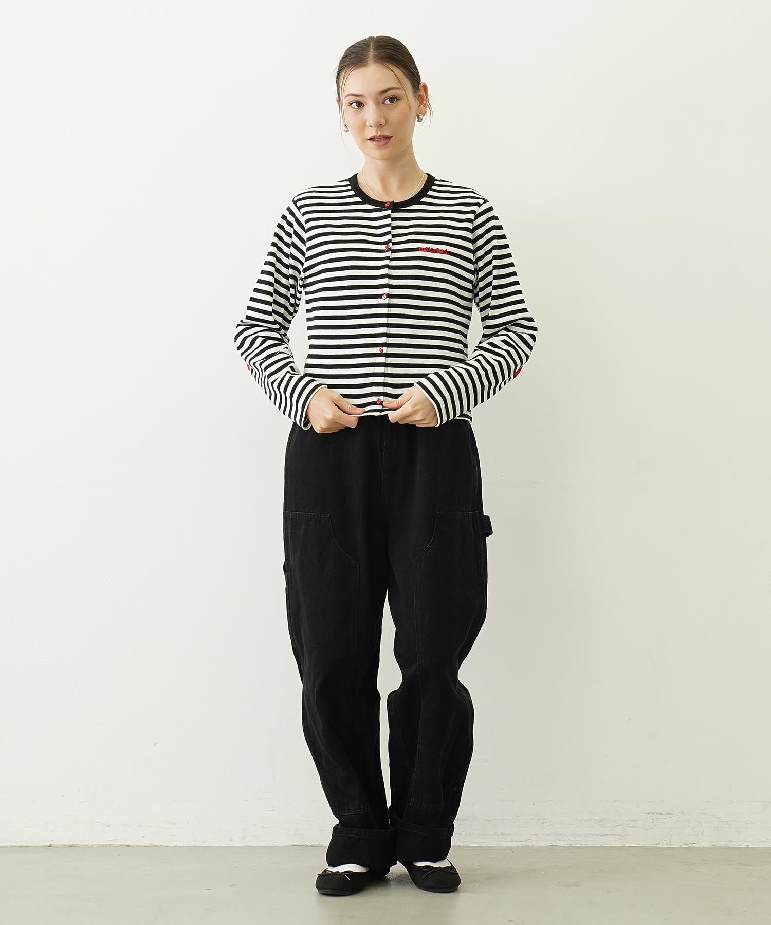 WORK STYLE SALOPETTE PANTS