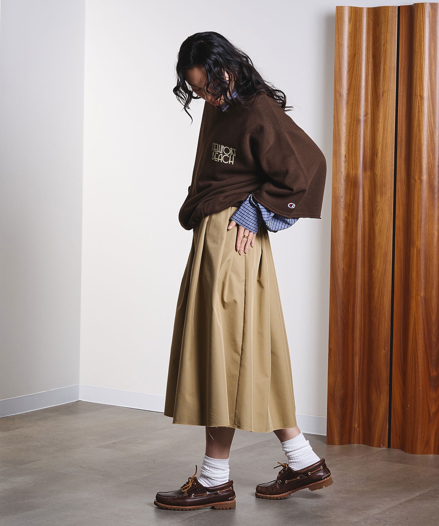 model:161cm 着用サイズ:ONE SIZE