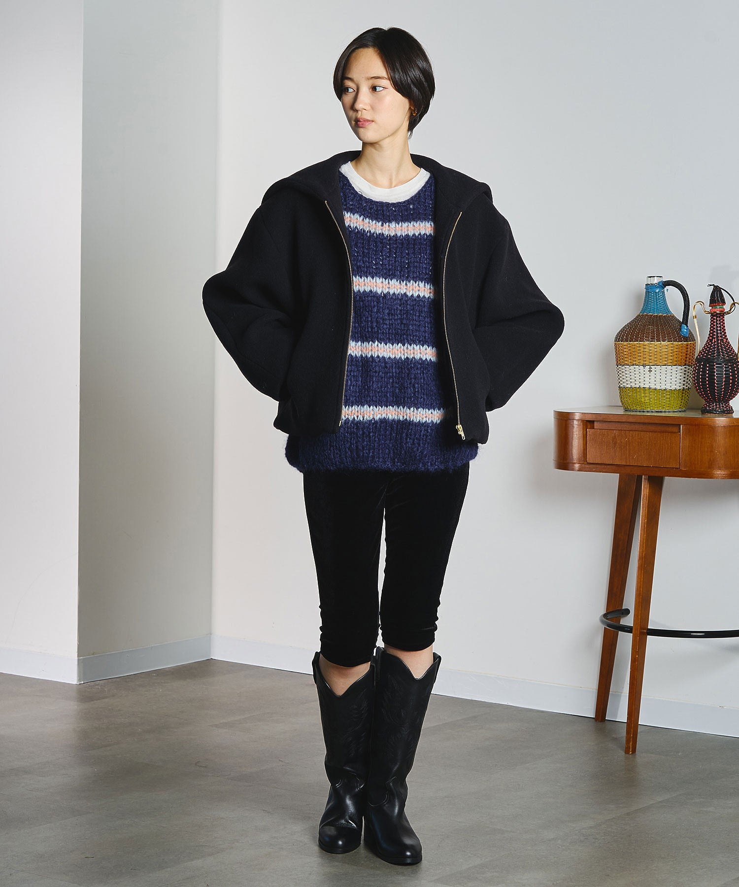 model:166cm 着用サイズ:ONE SIZE