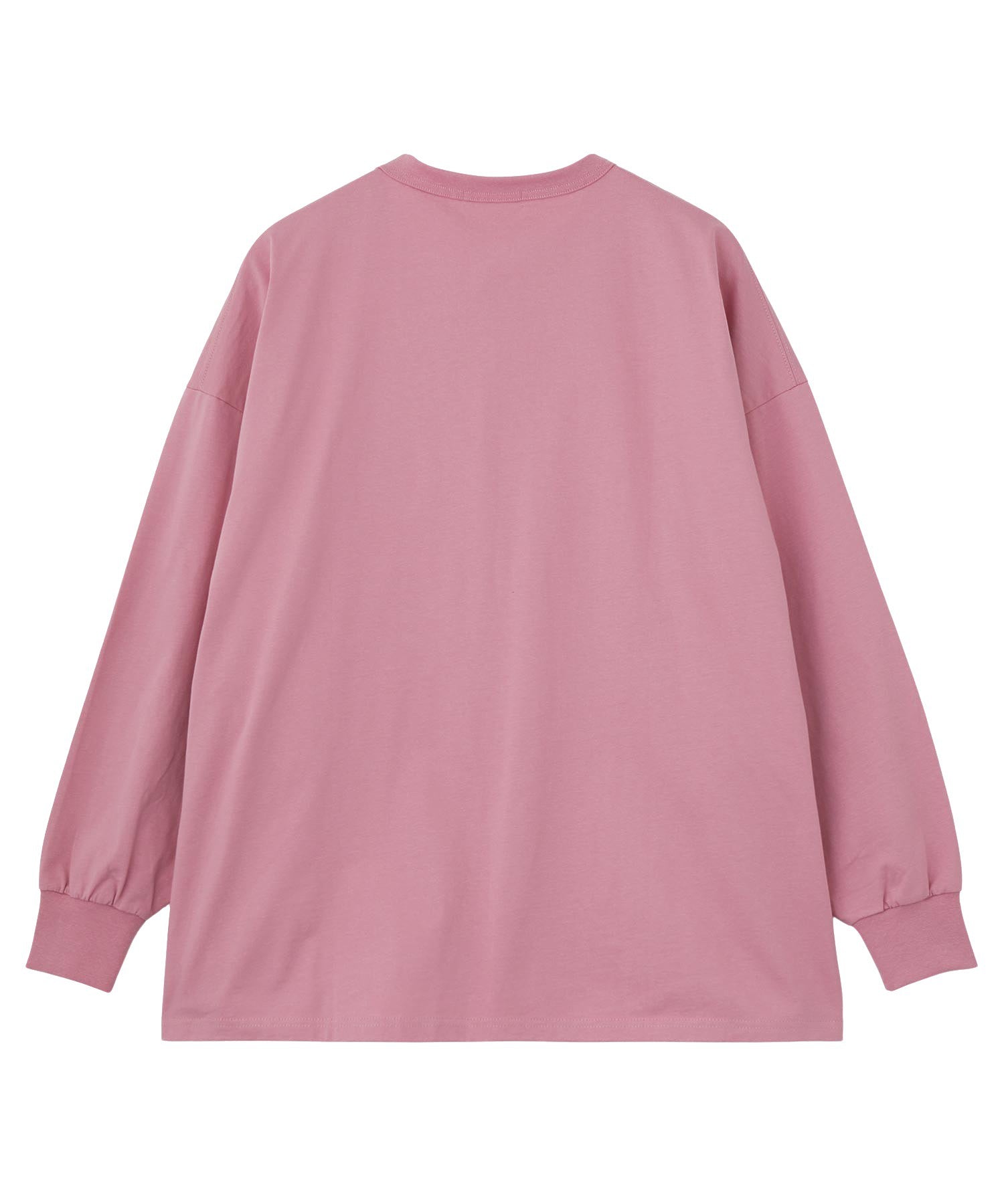 HENLEY NECK BIG L/S TOP