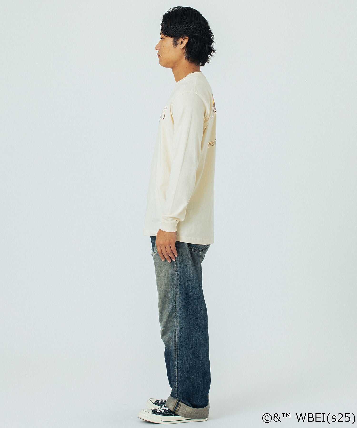 model:173cm 着用サイズ:L