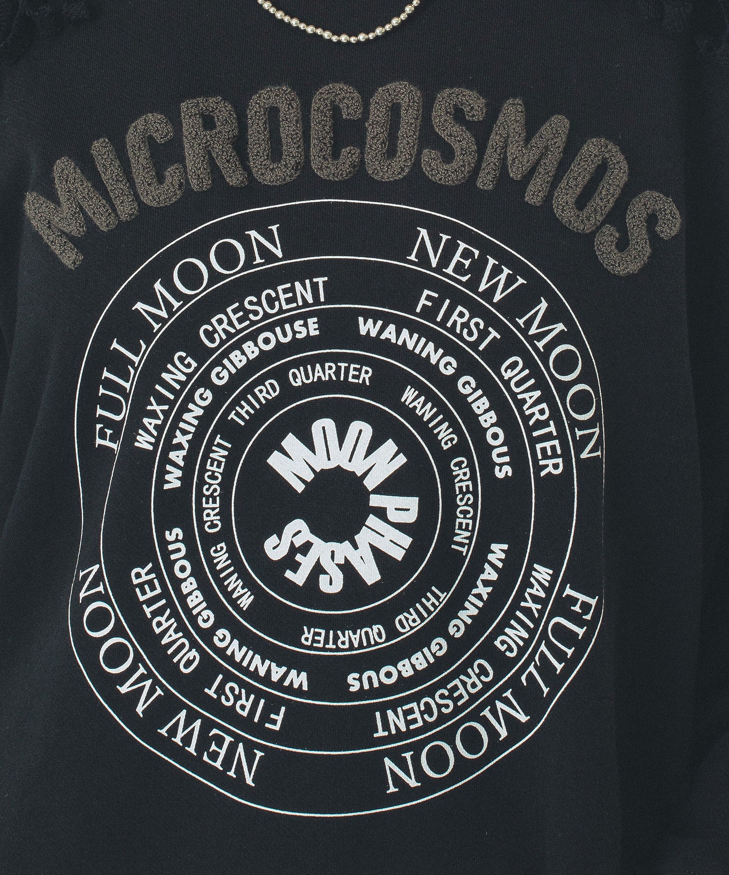 GENE HEAVENS/EMBROIDERY PRINT FRINGE SWEAT