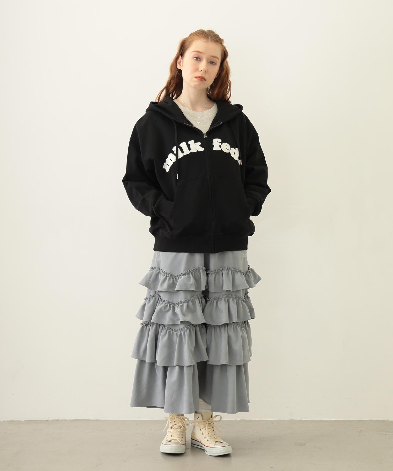 ARCH COOPER LOGO ZIP UP HOODIE