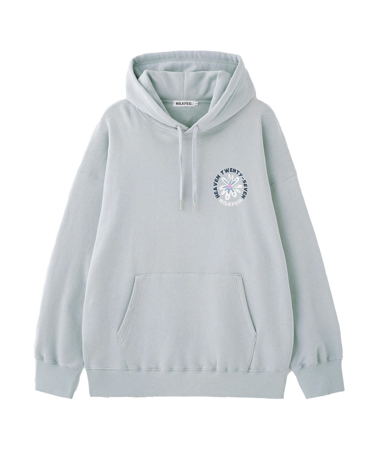 EMBROIDERD FLOWER SWEAT HOODIE