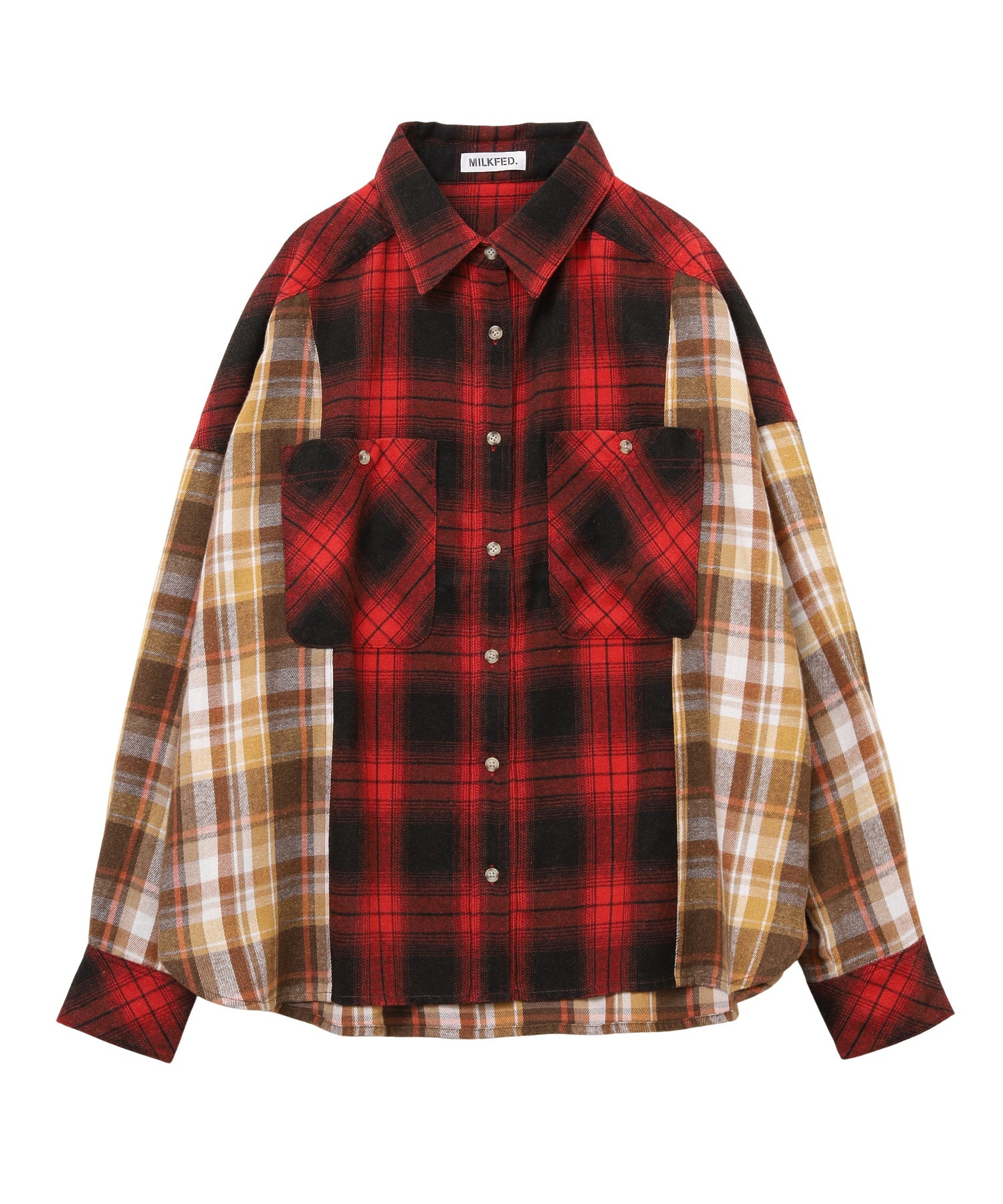 WASHED PANEL SHIRT