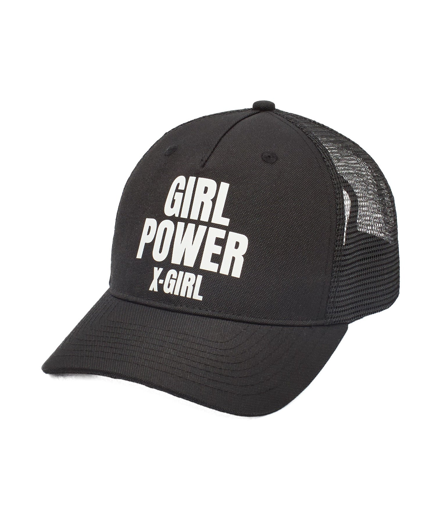 GIRL POWER LOGO TRUCKER CAP