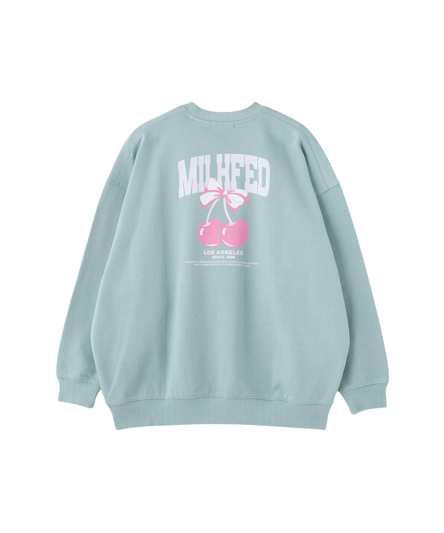 RIBBON AND CHERRY SWEAT TOP