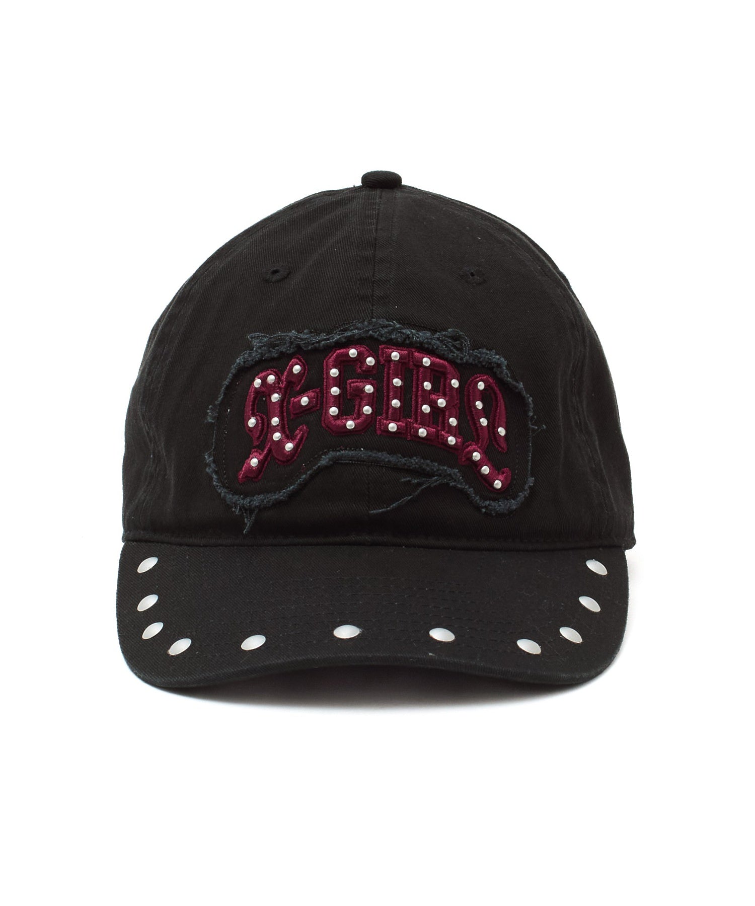 STUDDED LOGO PATCH 6PANEL CAP