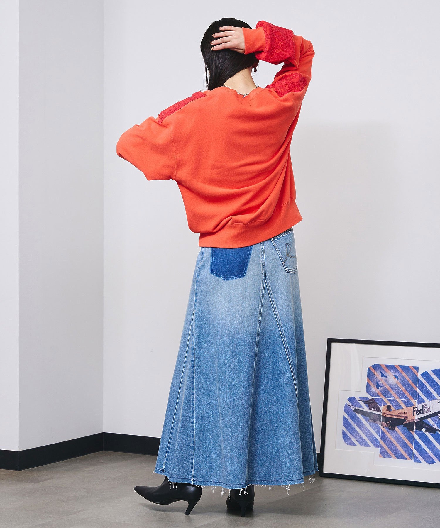 model:166cm 着用サイズ:ONE SIZE