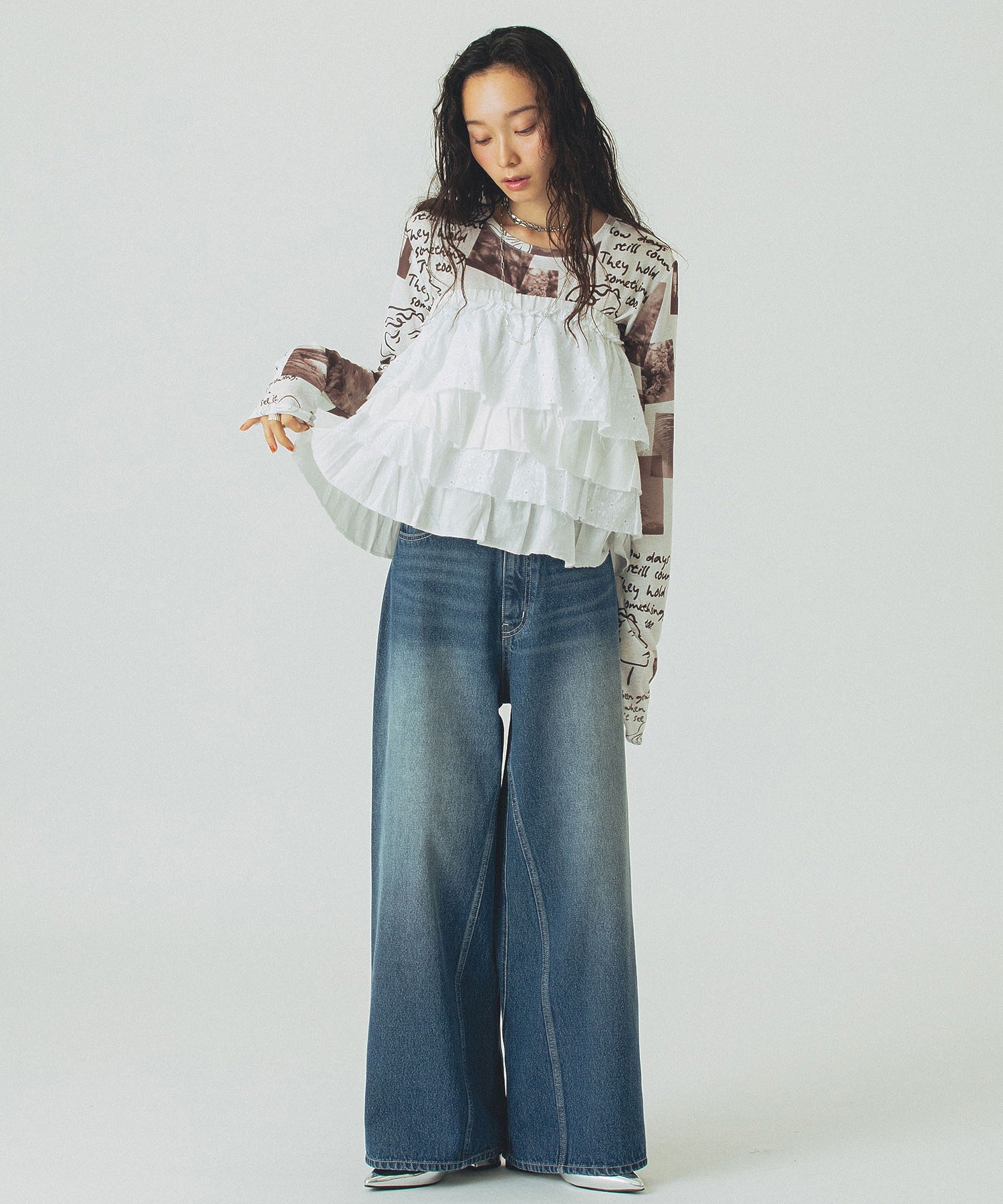 model:161cm 着用サイズ:ONE SIZE