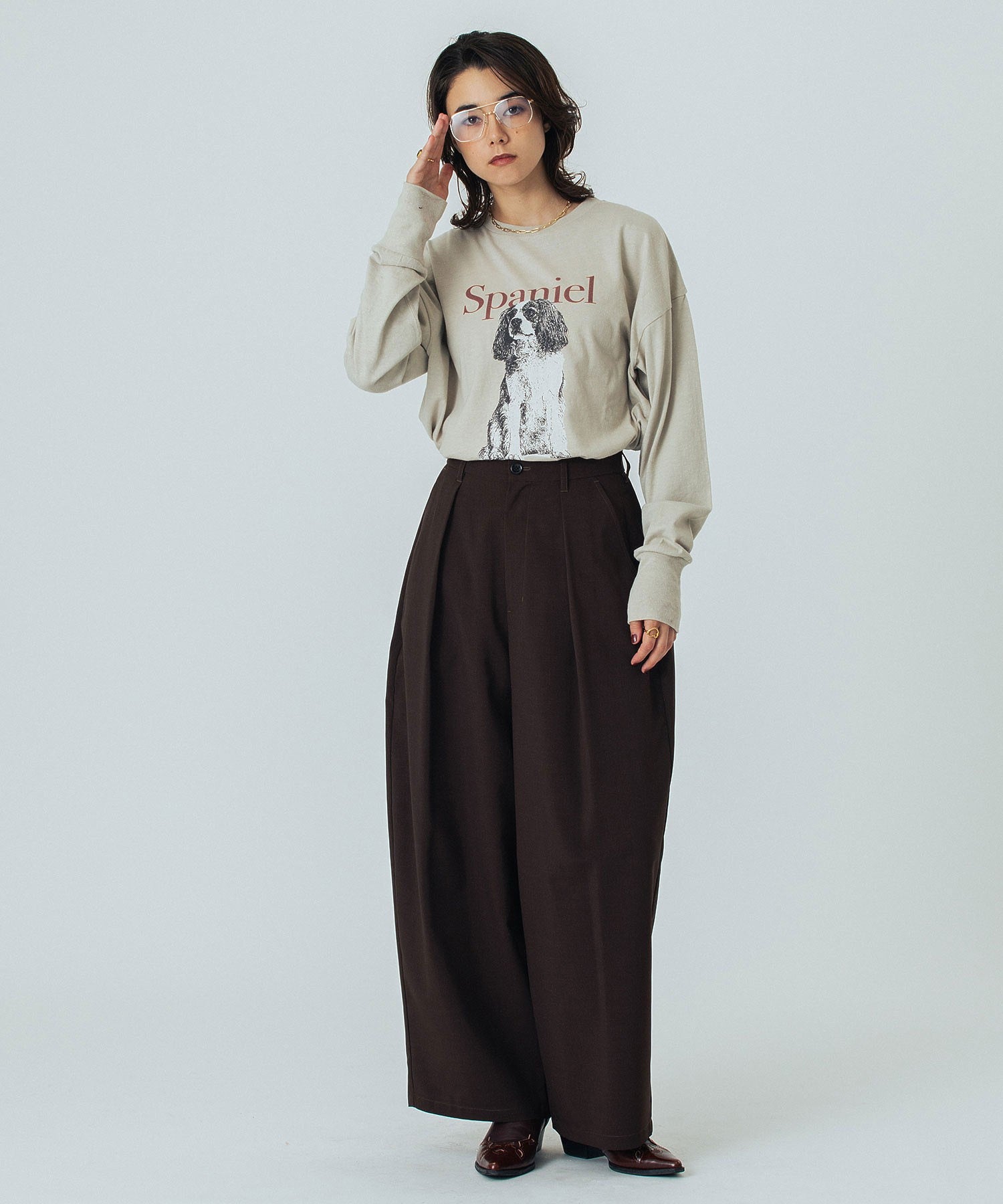 model:172cm 着用サイズ:M