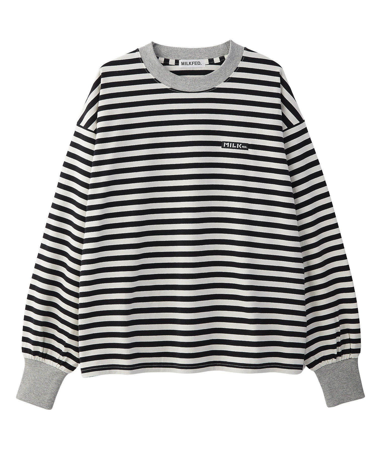 BAR LOGO STRIPED TOP