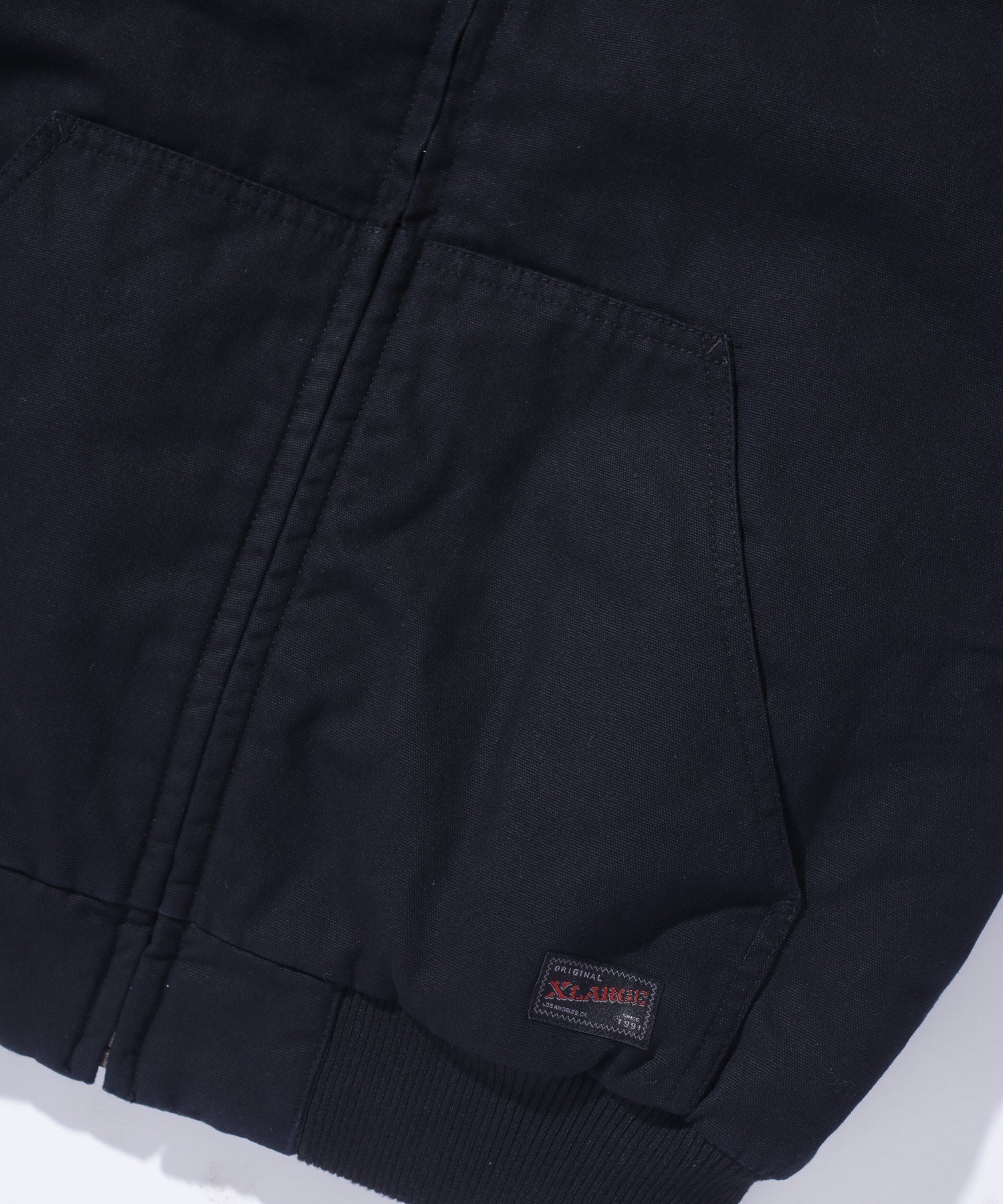 PATCHED OLD ENGLISH HOODED WORK JACKET