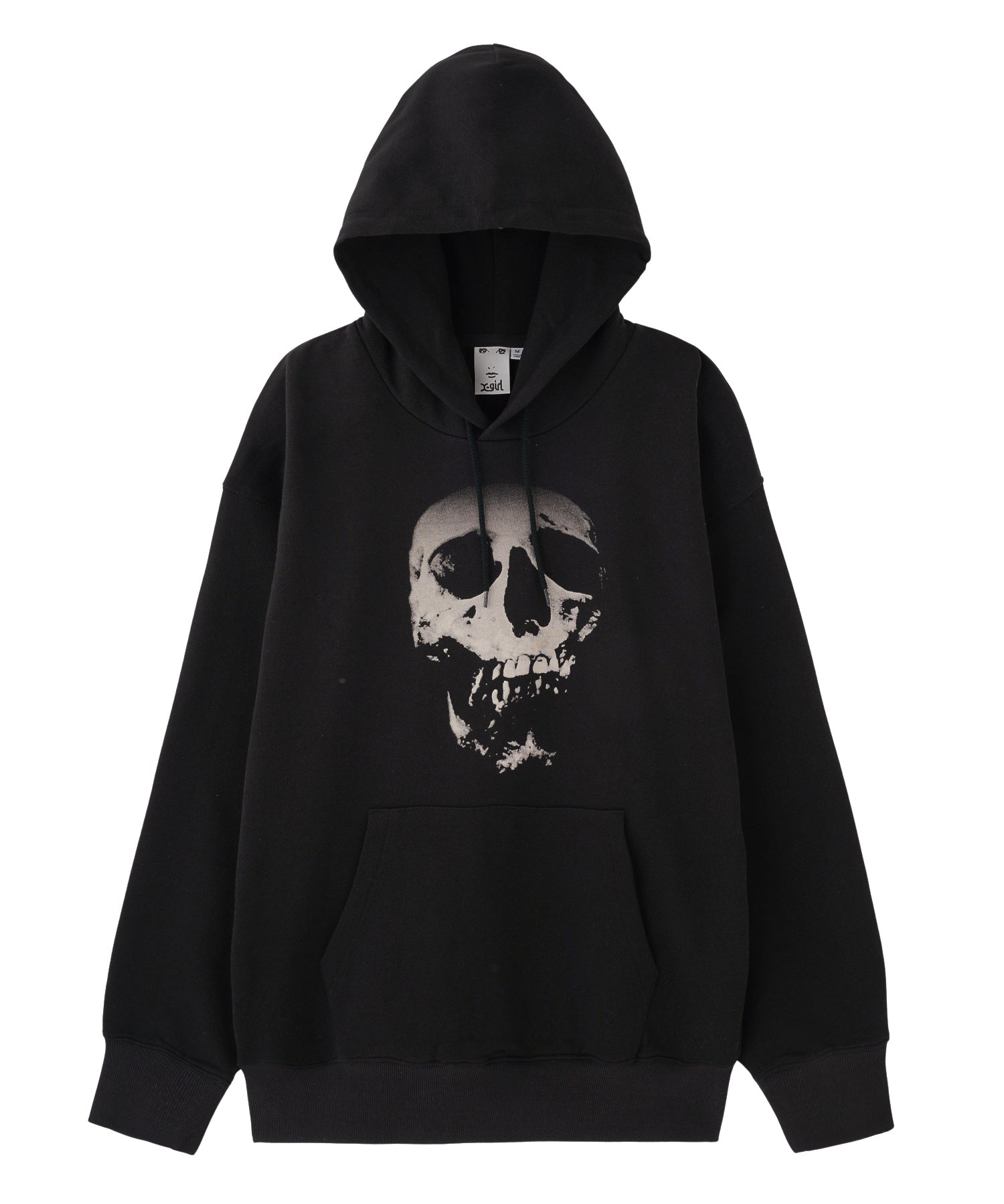 X-girl x HYSTERIC GLAMOUR SCULL AND BERRY HOODIE