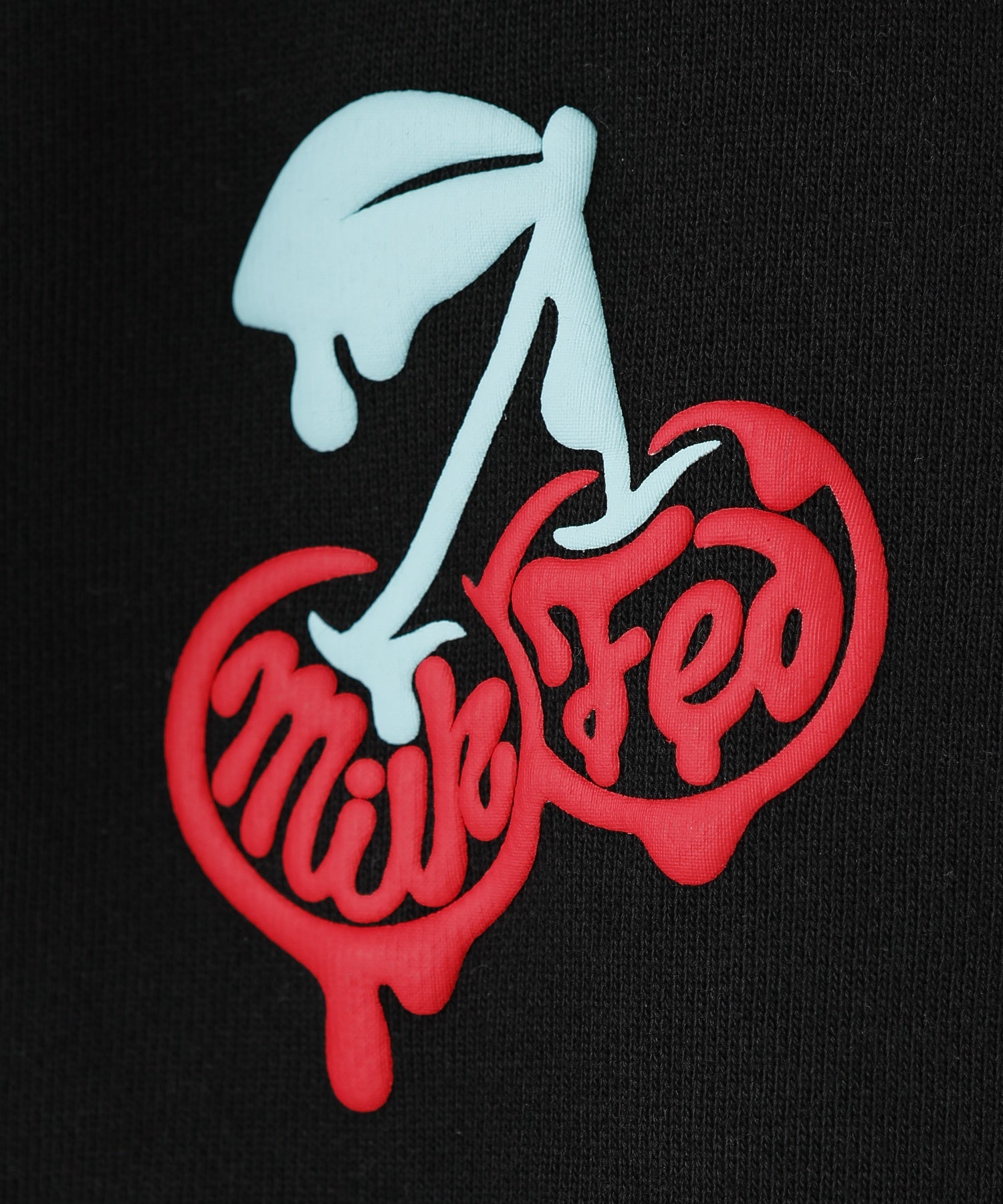 MELTY CHERRY WIDE ZIP UP HOODIE