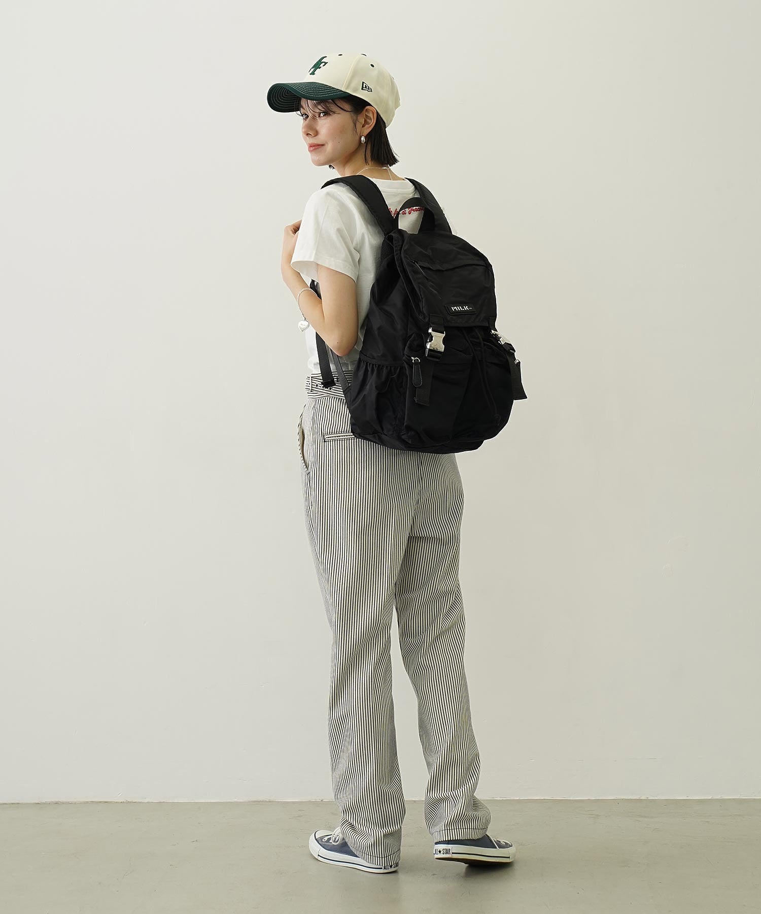 LOGO PLATE BACKPACK MILKFED.
