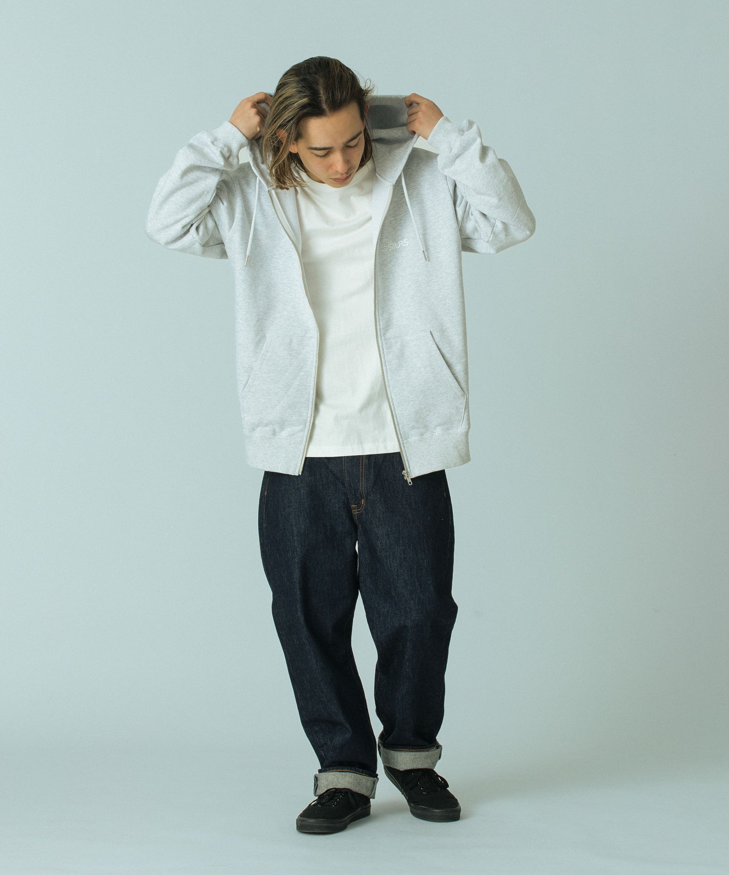 model：H174 着用サイズ：L