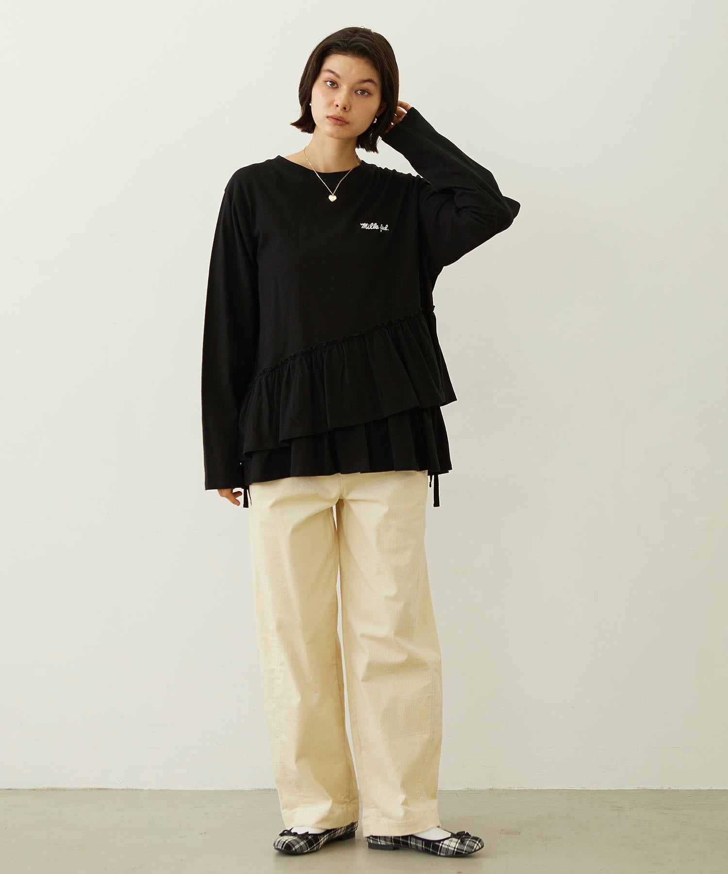 WORK STYLE CORDUROY PANTS