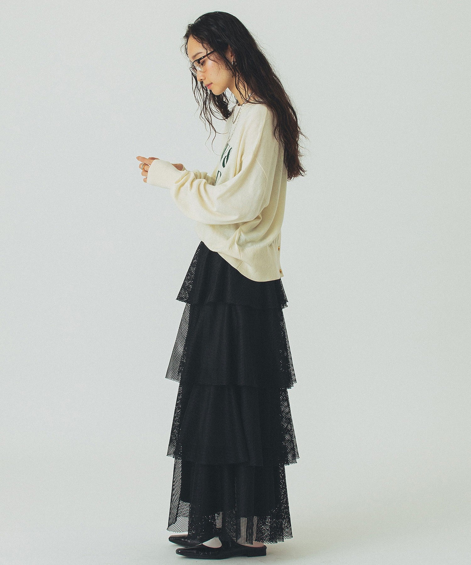 model:161cm 着用サイズ:ONE SIZE