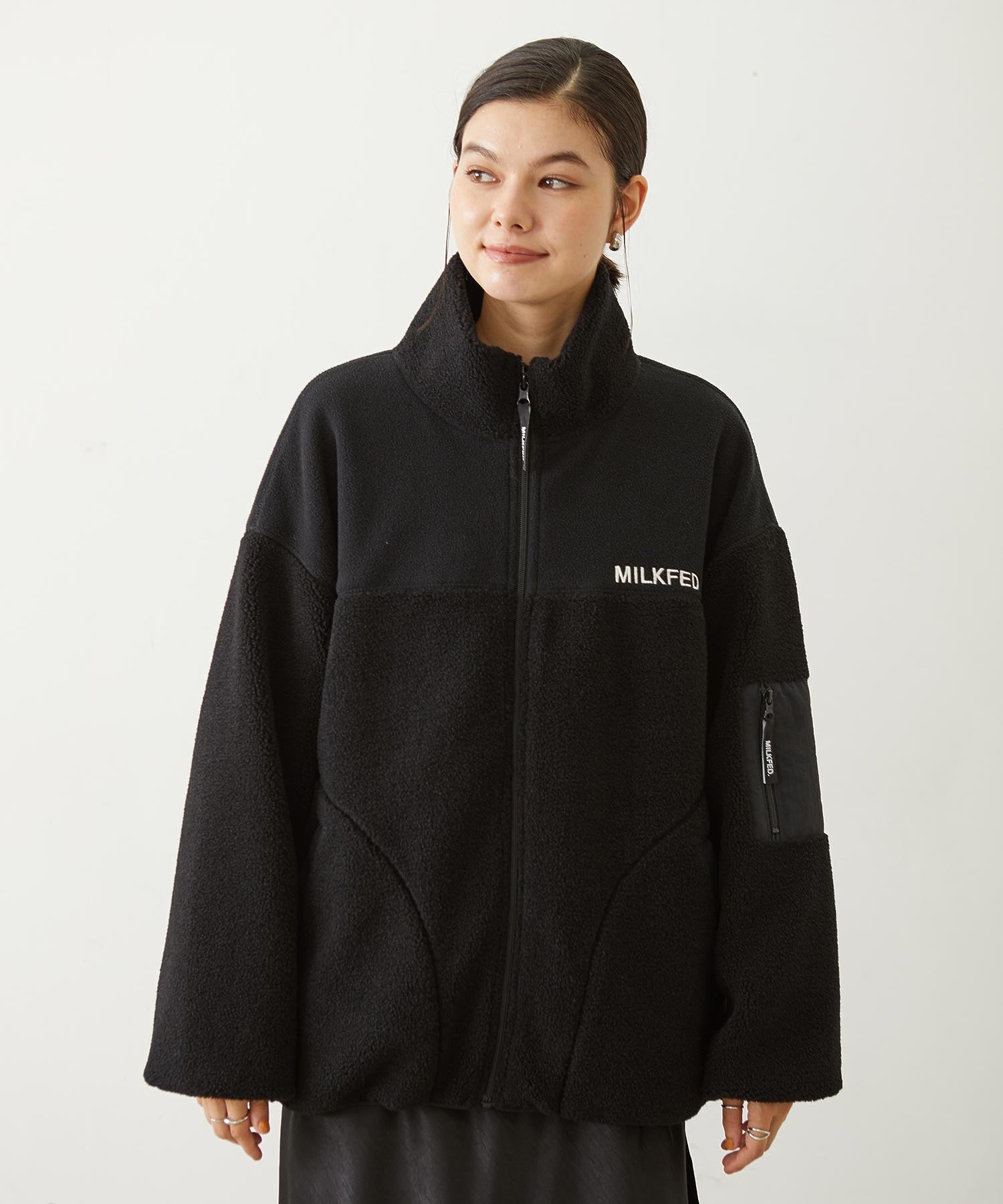 BAR LOGO BOA JACKET