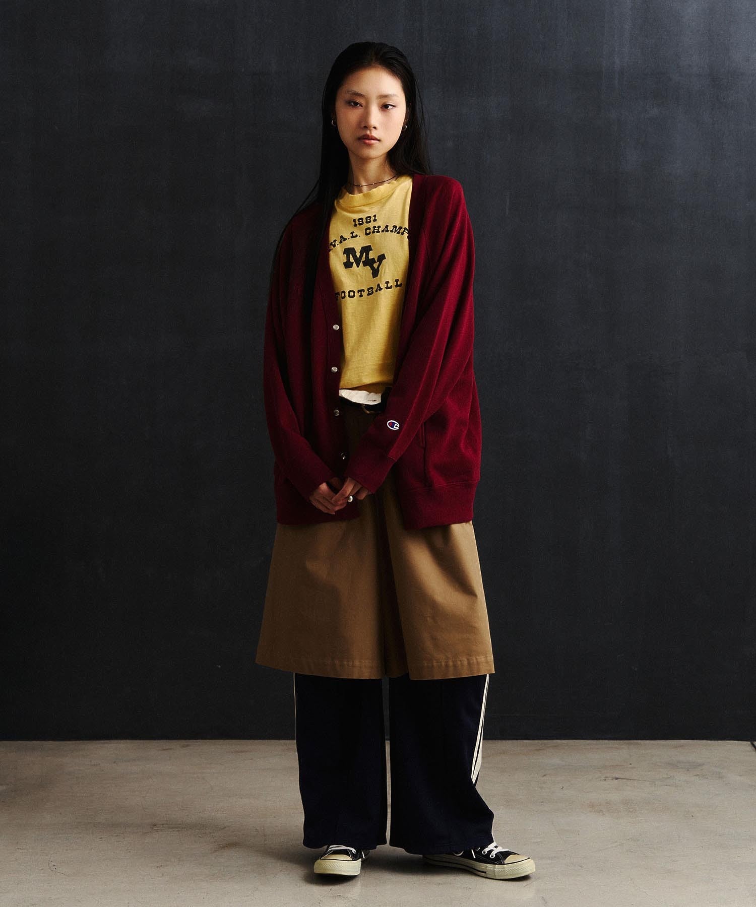 Champion別注/SWEAT CARDIGAN
