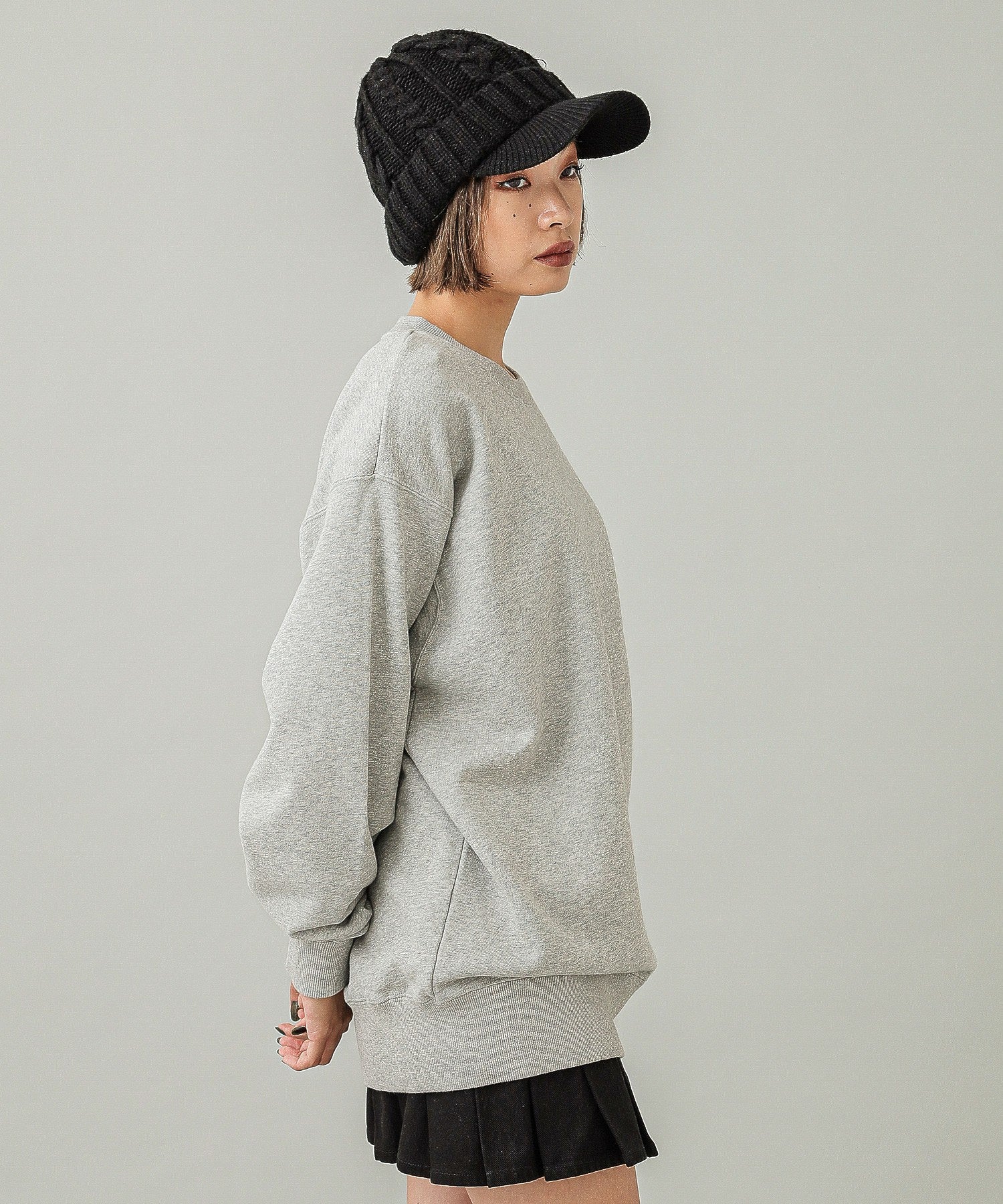 KNIT CASQUETTE