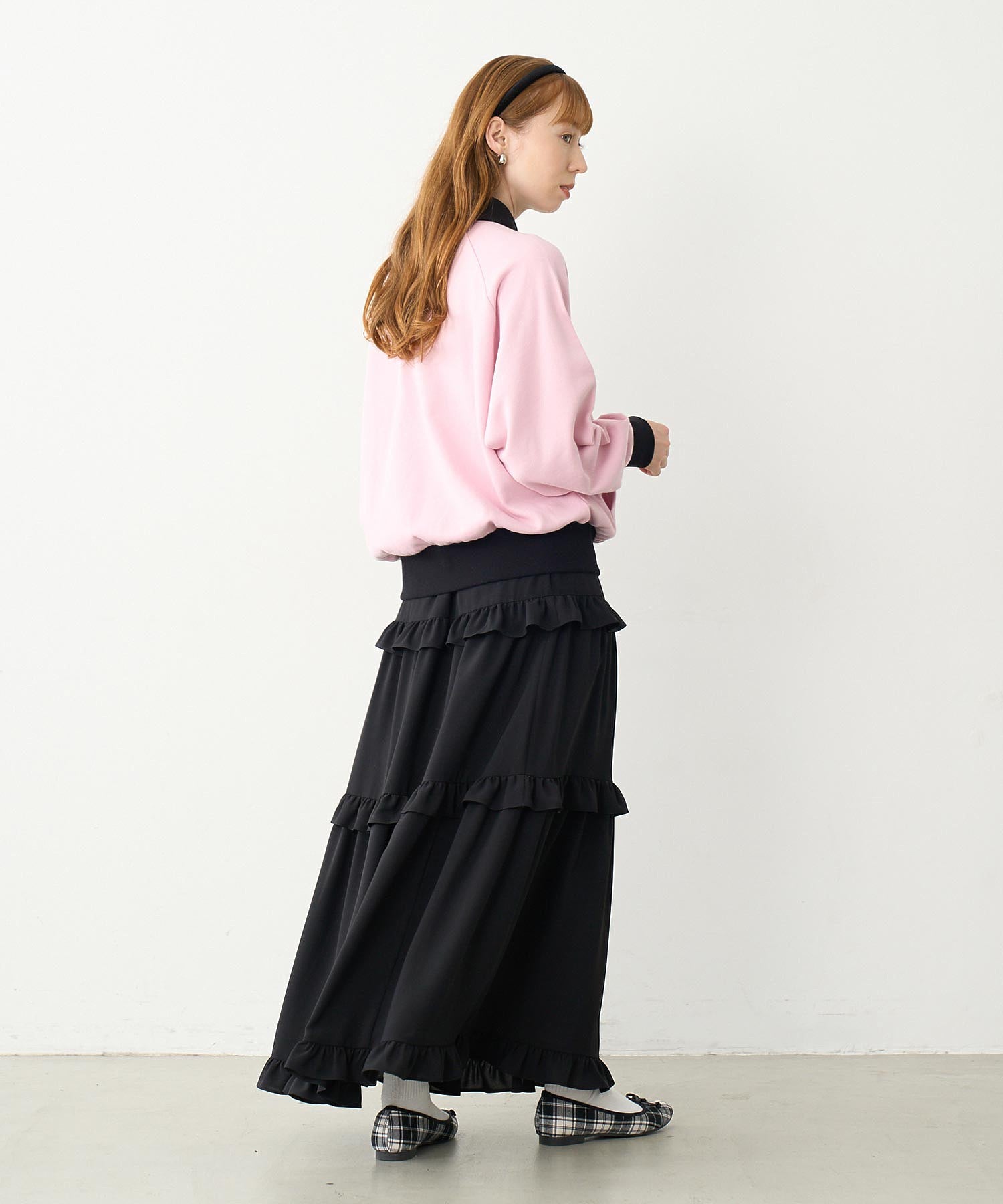 FRILL TIERED SKIRT