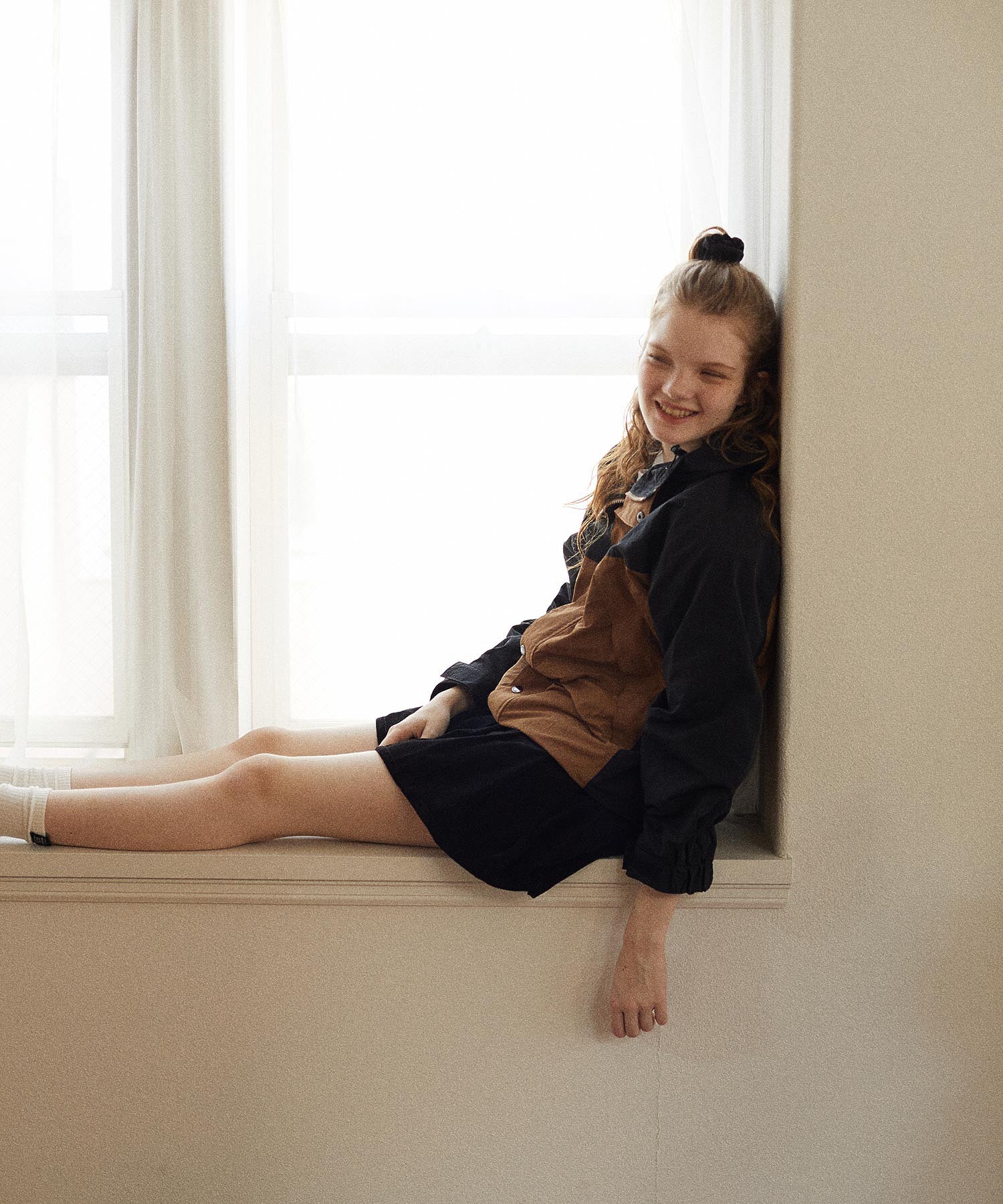 LAYERED CULOTTE SKIRT