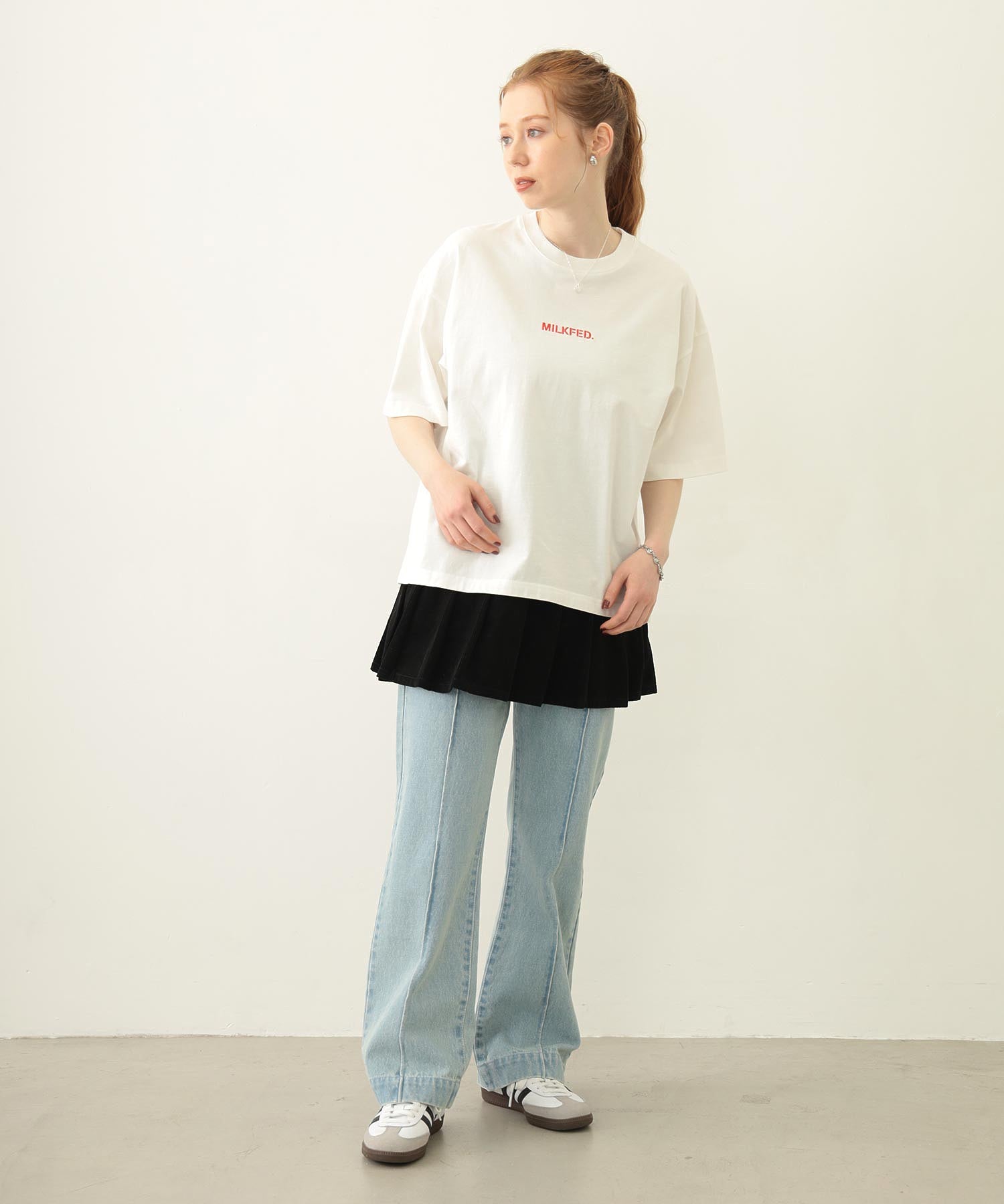 LAYERED CULOTTE SKIRT