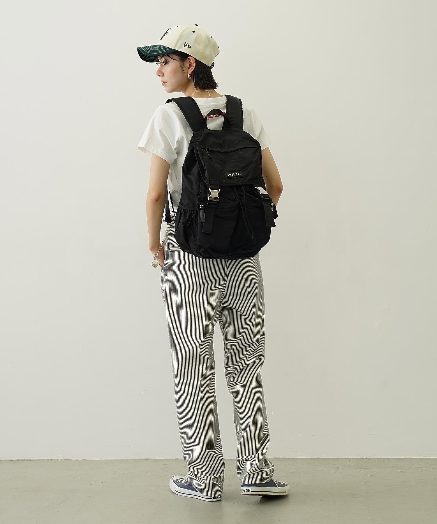 LOGO PLATE BACKPACK MILKFED.