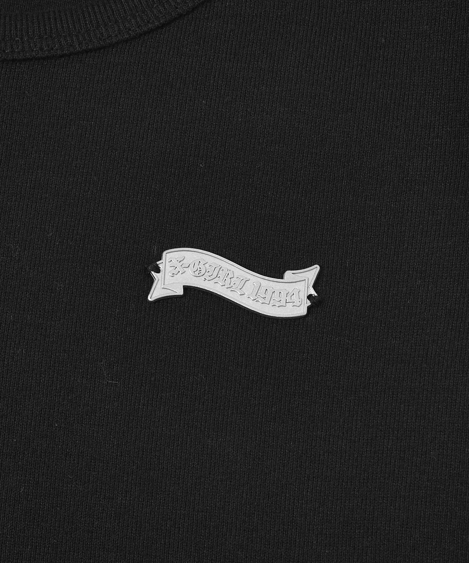 METAL NAME LOGO TANK TOP
