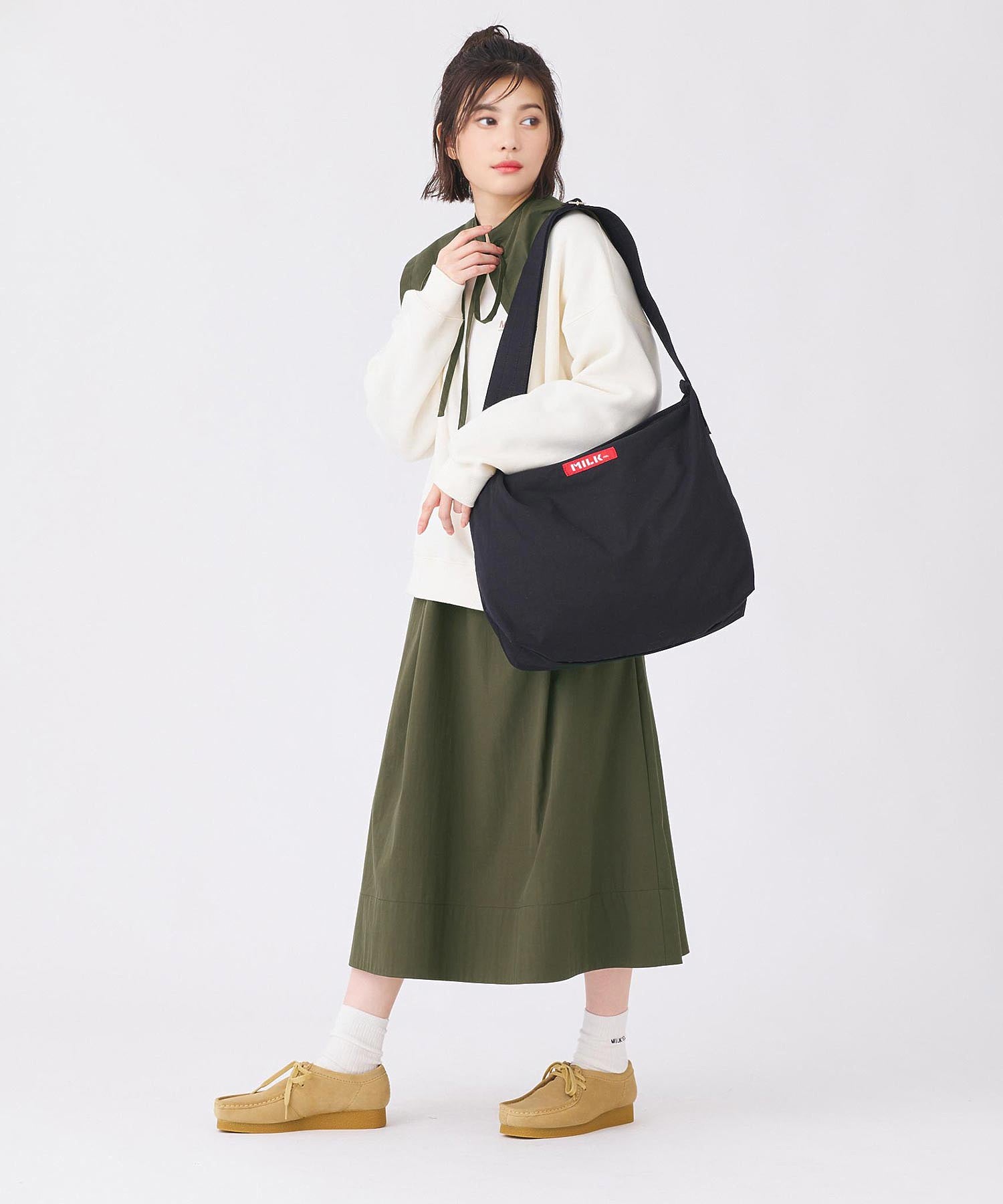 model：H163 着用サイズ：ONESIZE