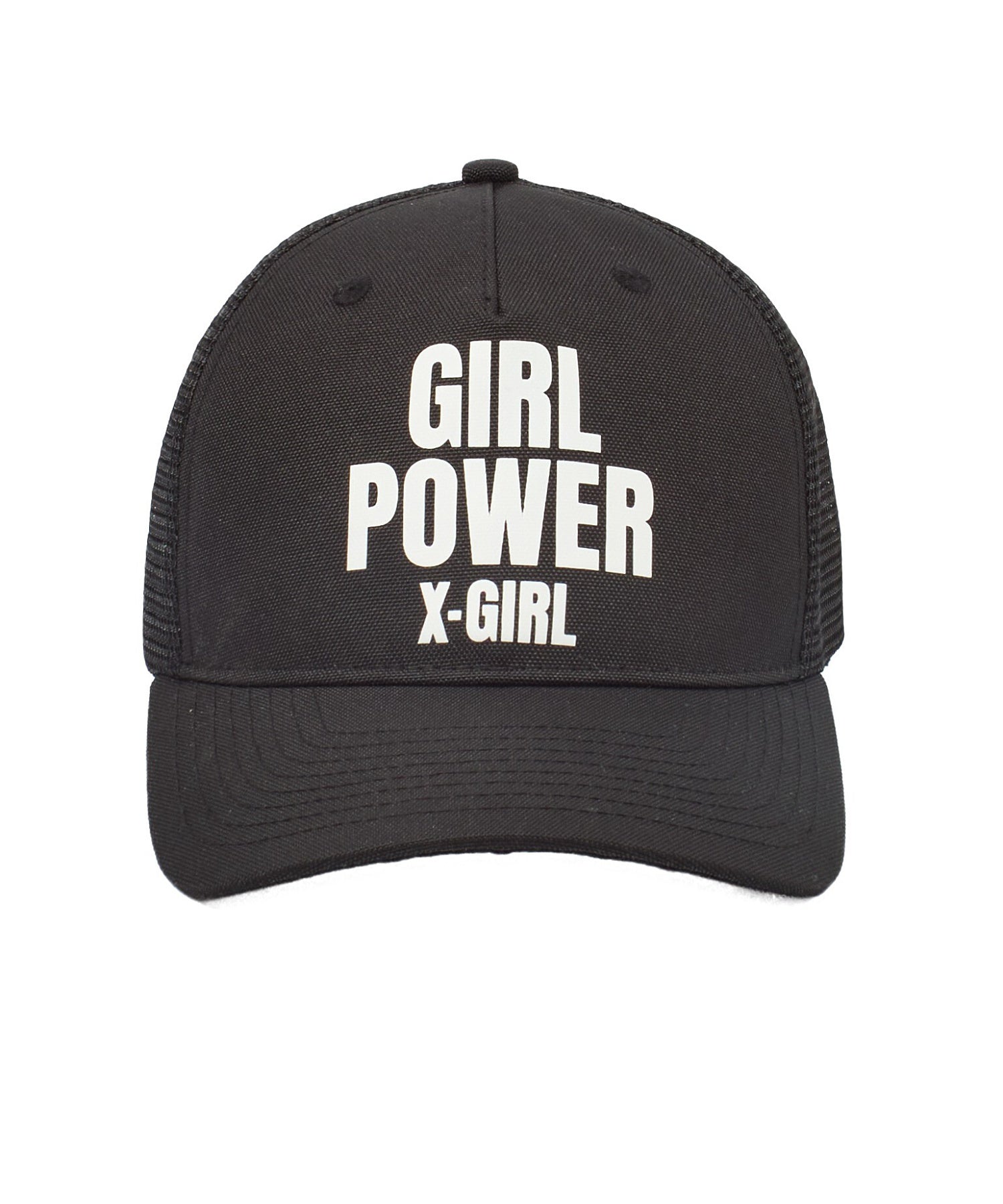 GIRL POWER LOGO TRUCKER CAP