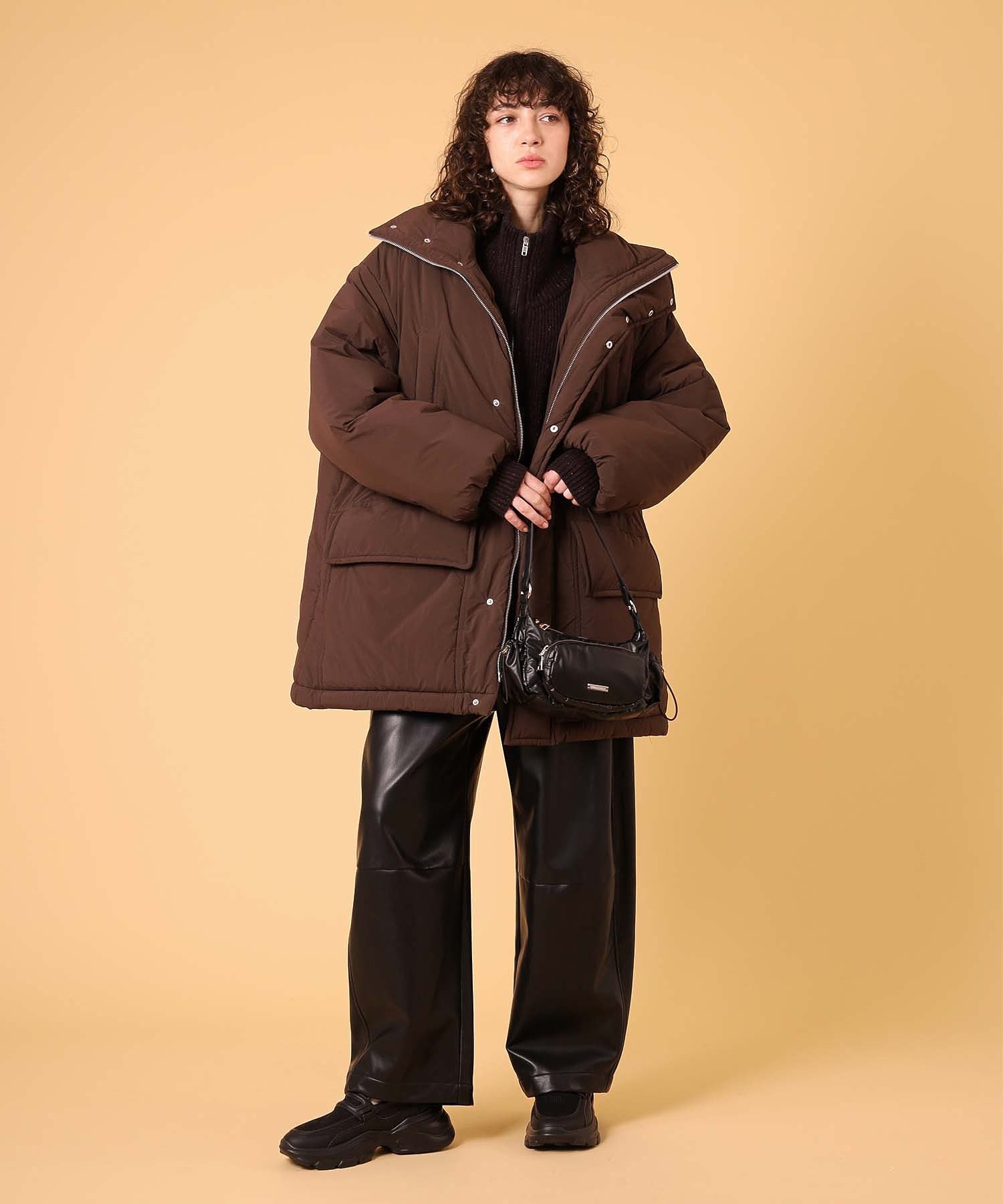 レザーカーブパンツ