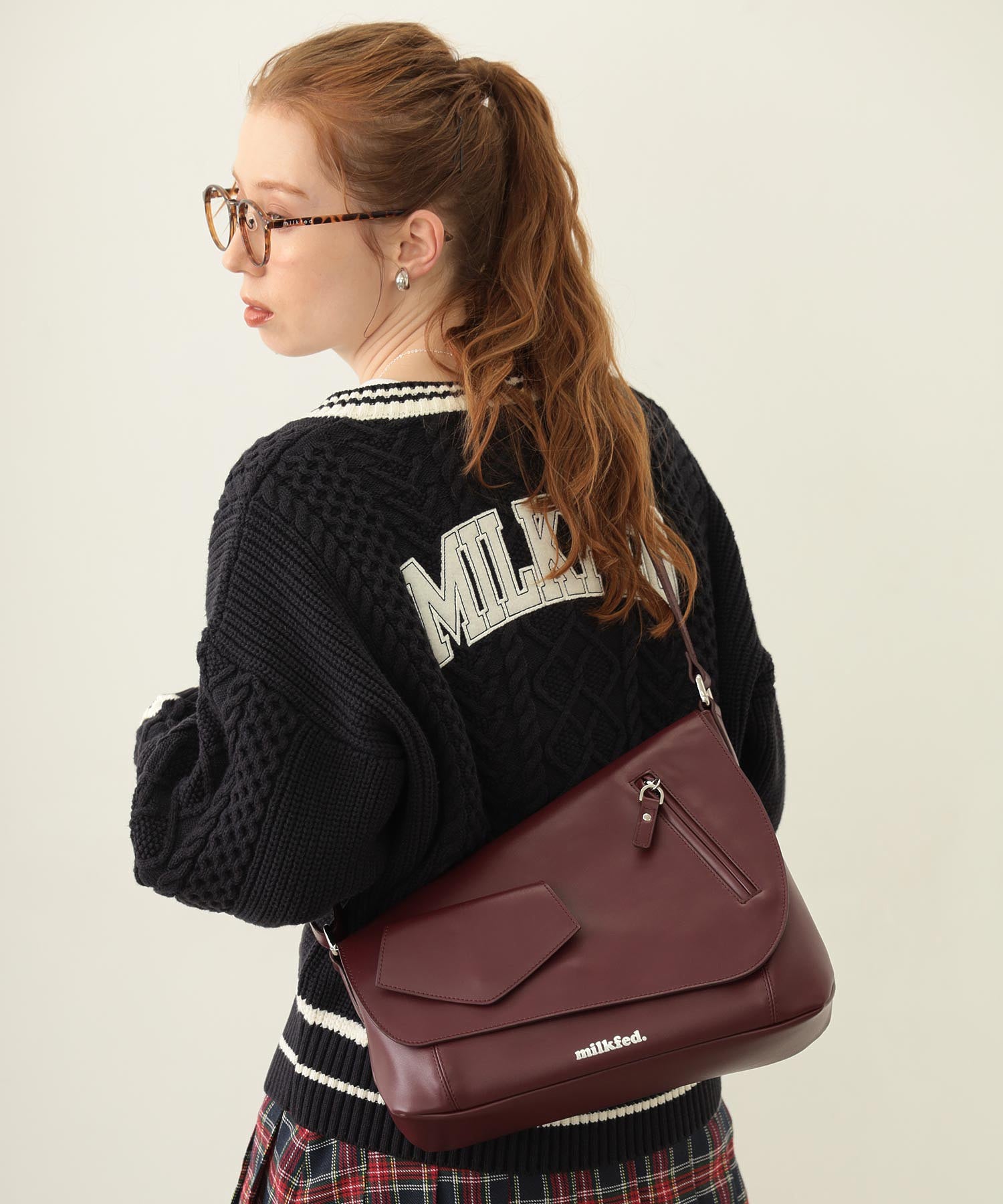 ASYMMETRY FLAP BAG