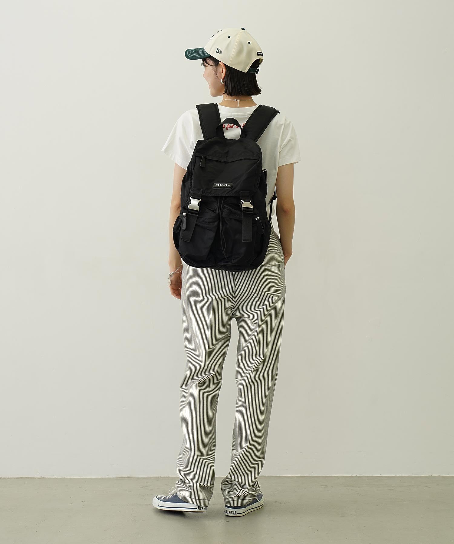 LOGO PLATE BACKPACK MILKFED.