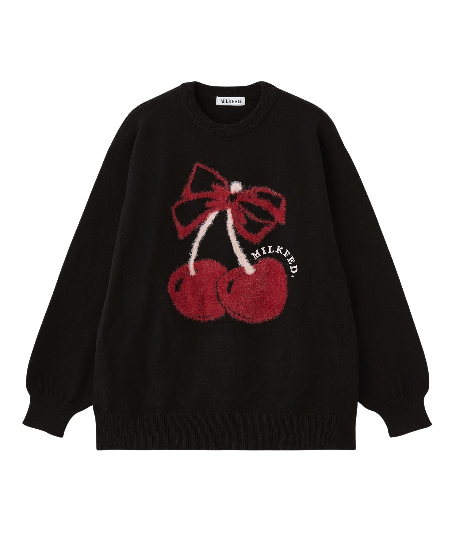 CHERRY LOGO KNIT TOP