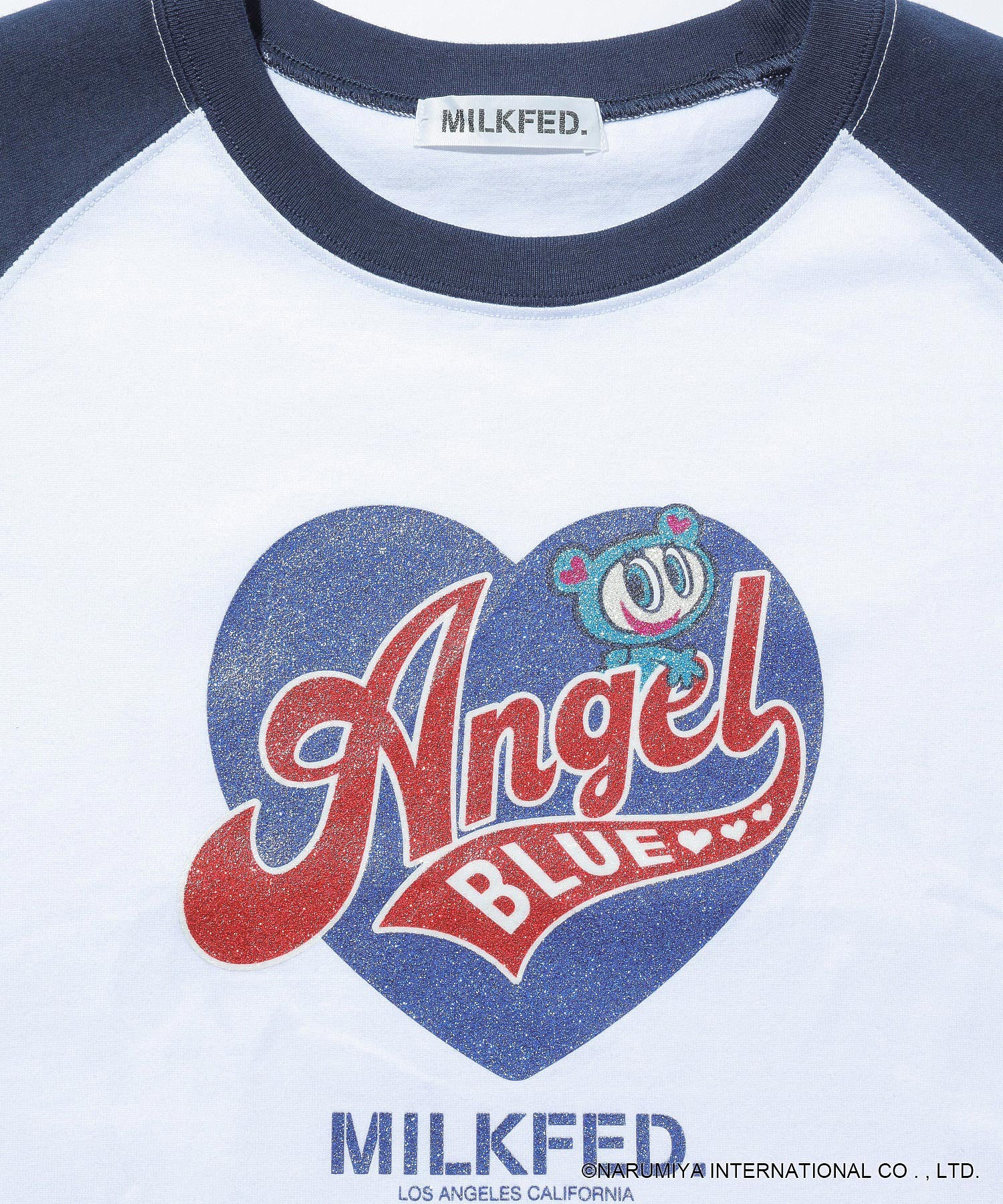 MILKFED. × ANGEL BLUE COMPACT B/B TEE