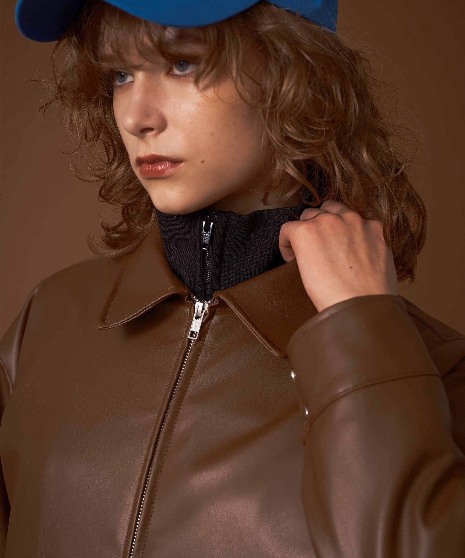 FAUX LEATHER BLOUSON DISPATCHER NO.8