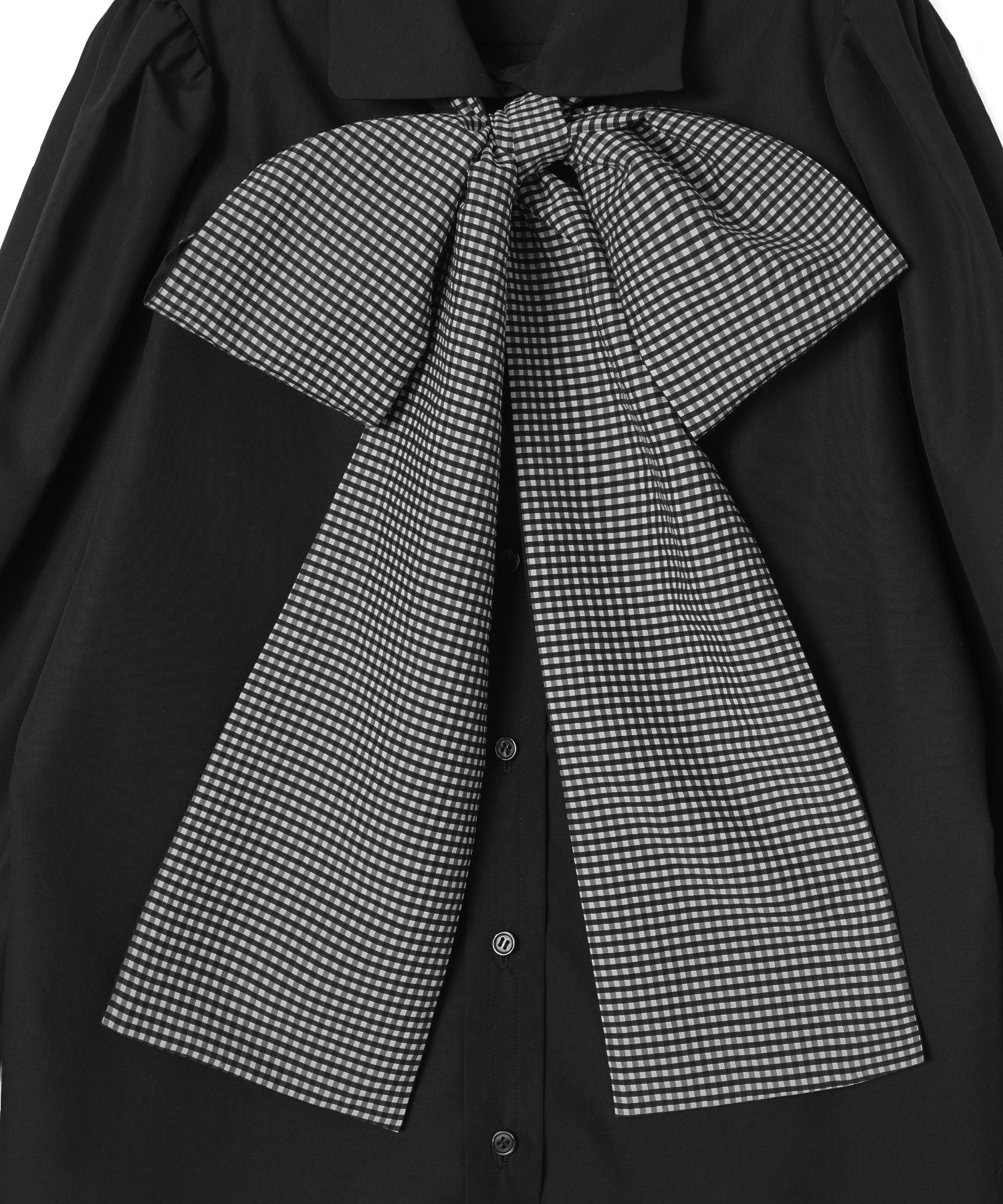 BOW TIE COLLAR SHIRT